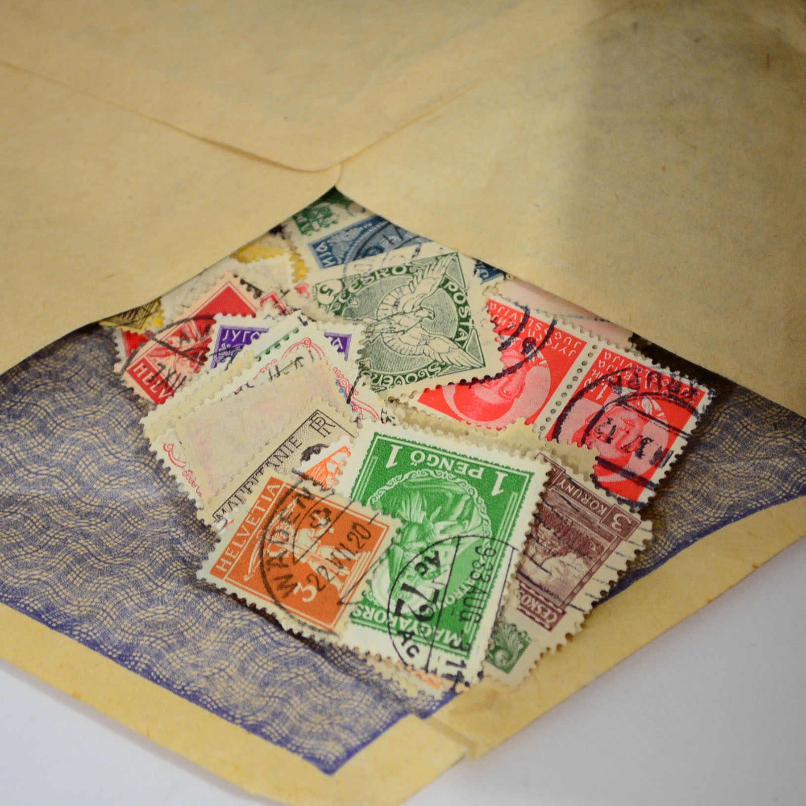 Collection of Vintage Stamps