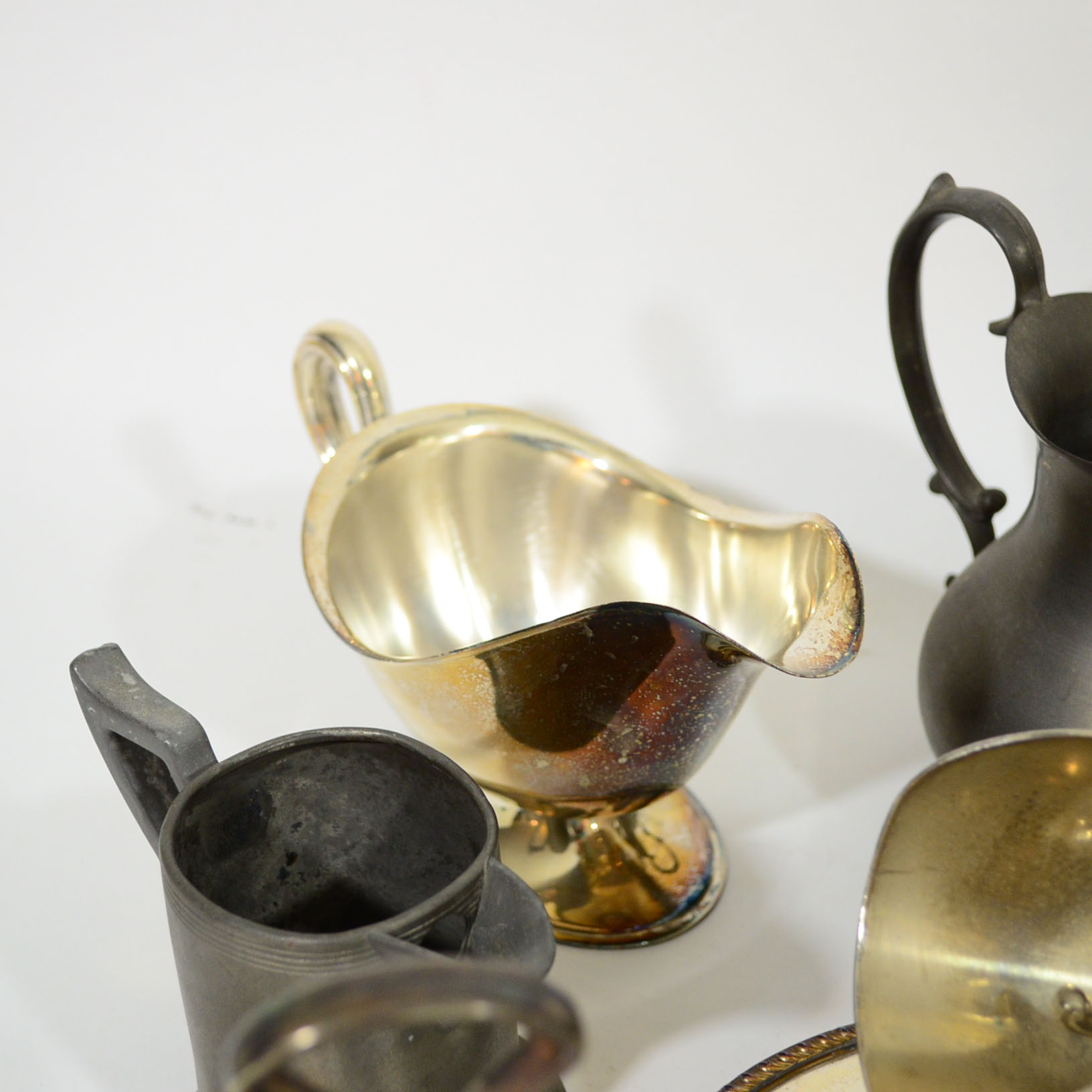 Assortment of Plated Silver Pieces