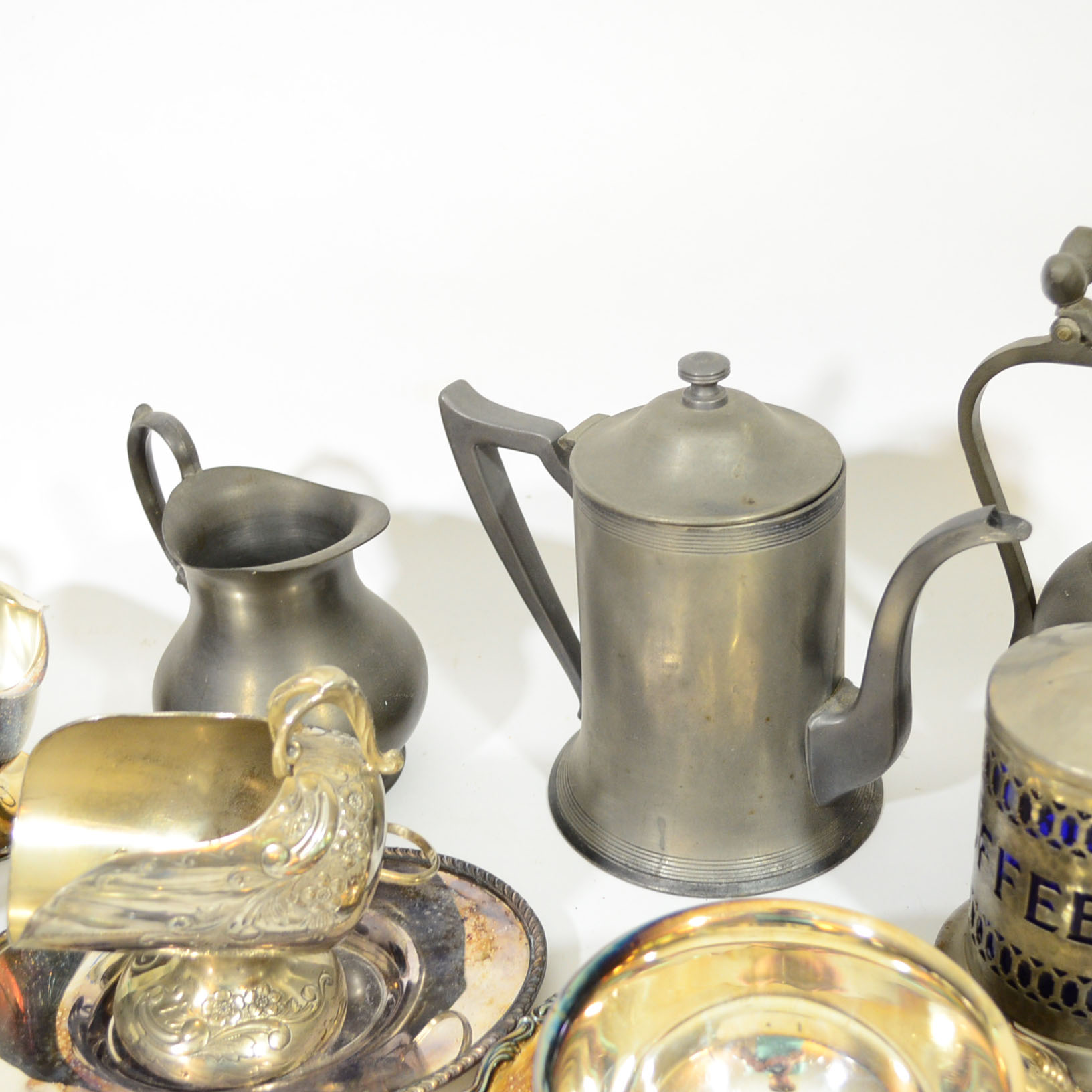 Assortment of Plated Silver Pieces