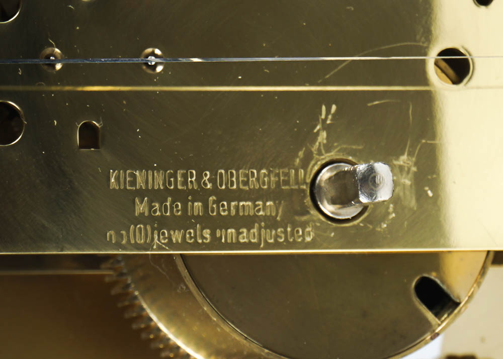 Welby Anniversary Clock by Kieninger & Obergfell