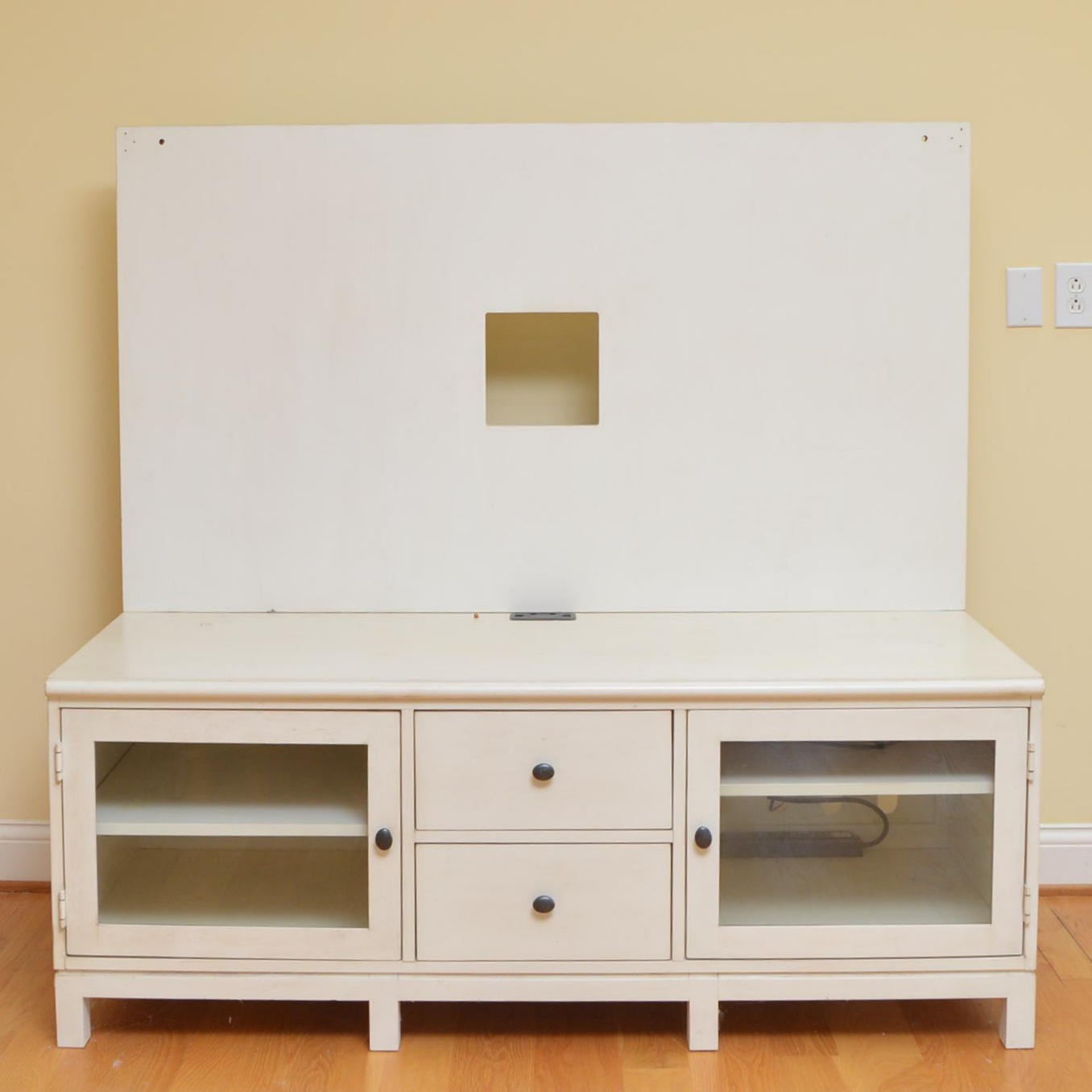 Ethan Allen Entertainment Center with Television Rack