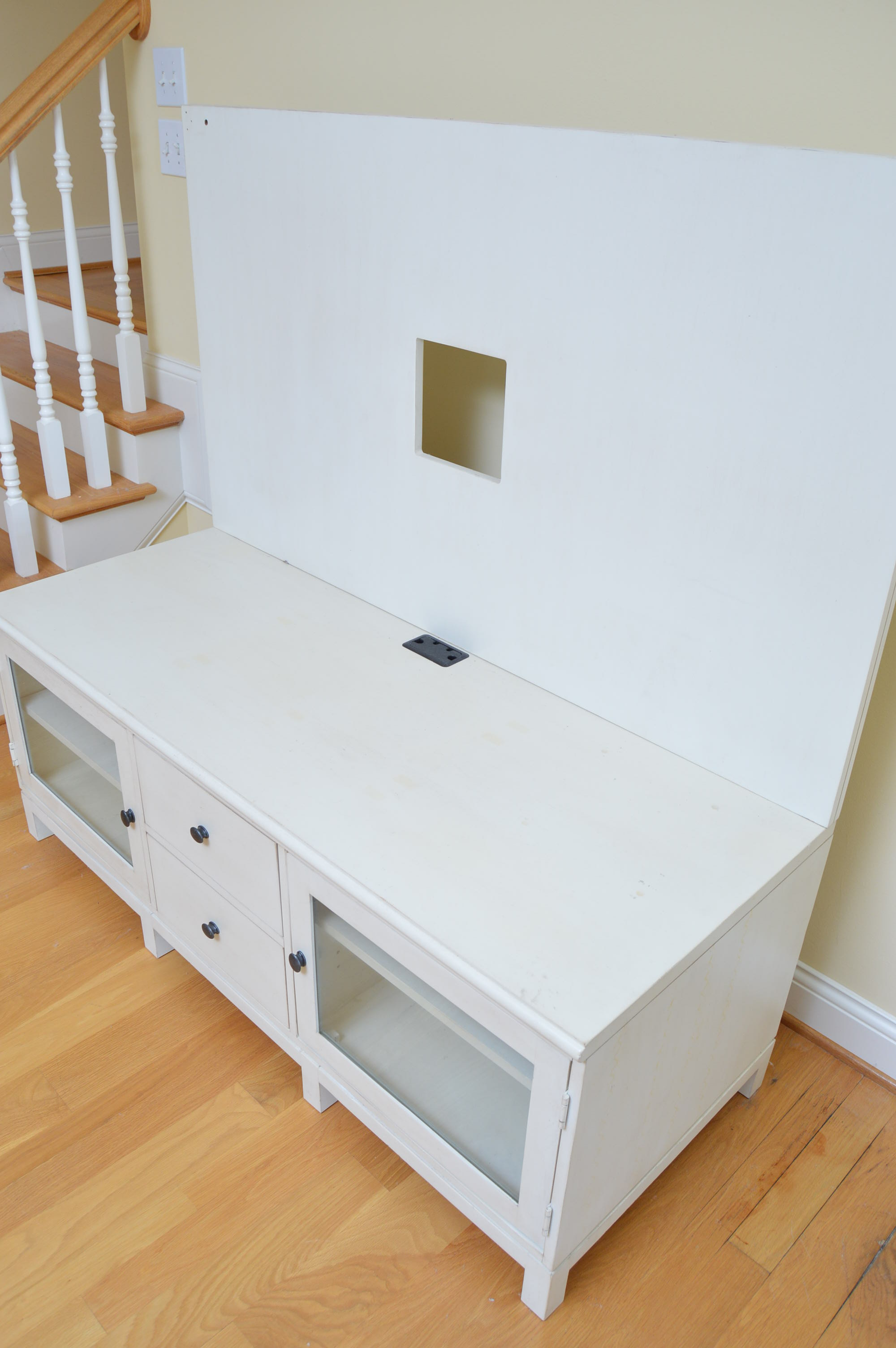 Ethan Allen Entertainment Center with Television Rack