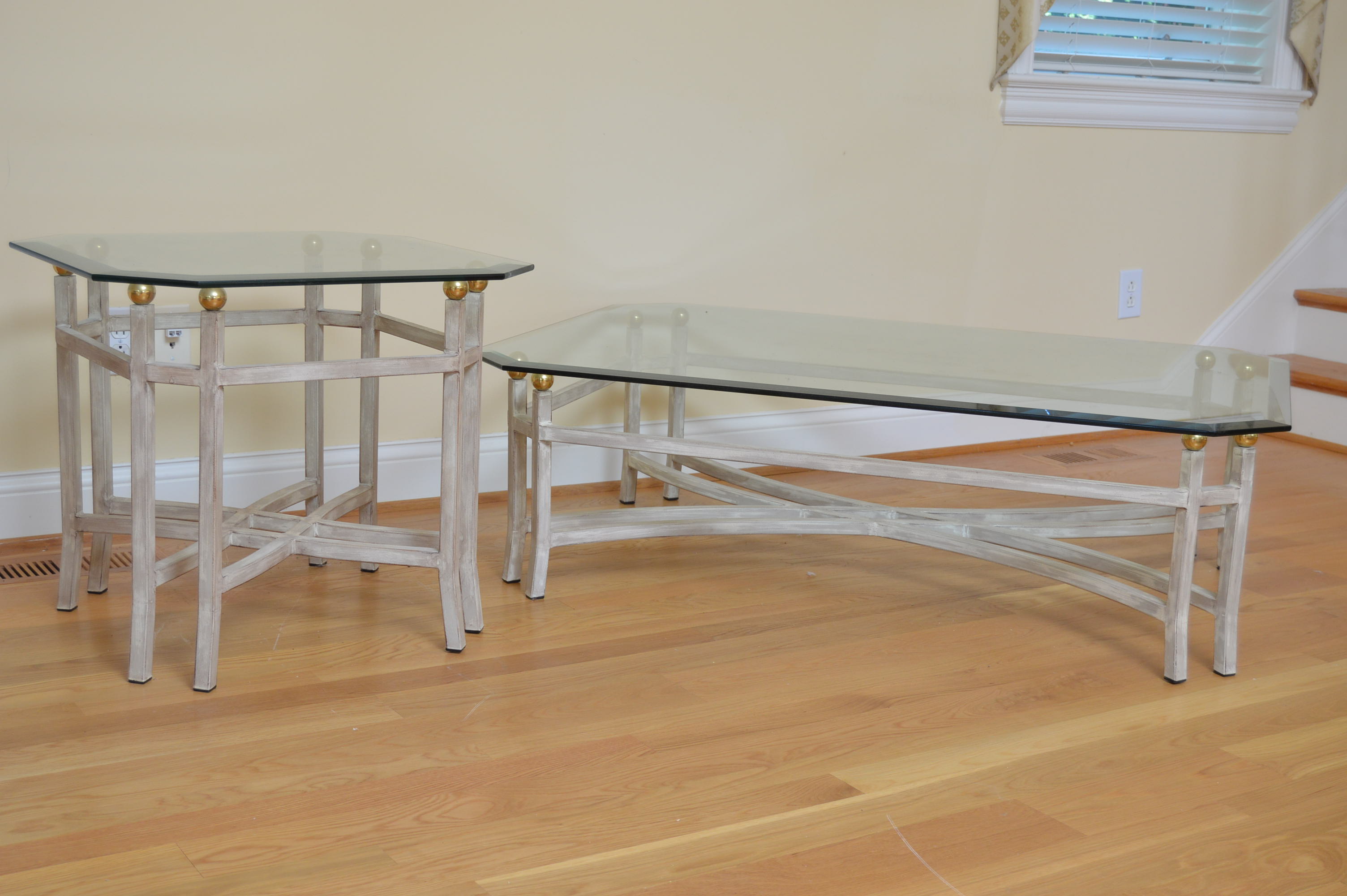 Glass Coffee and Side Tables