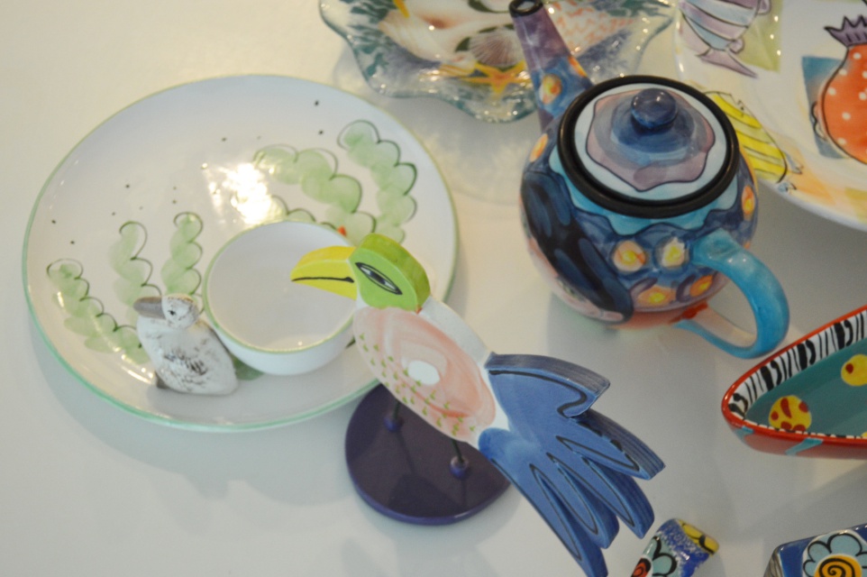 Hand Painted Serving Pieces by Berryware, Ganz and More