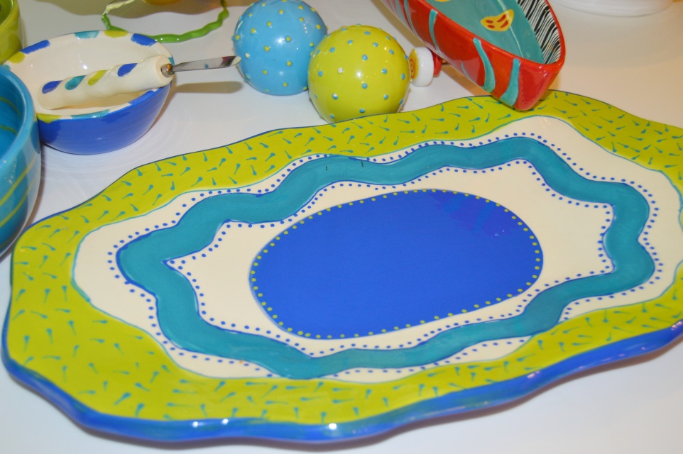 Hand Painted Serving Pieces by Berryware, Ganz and More