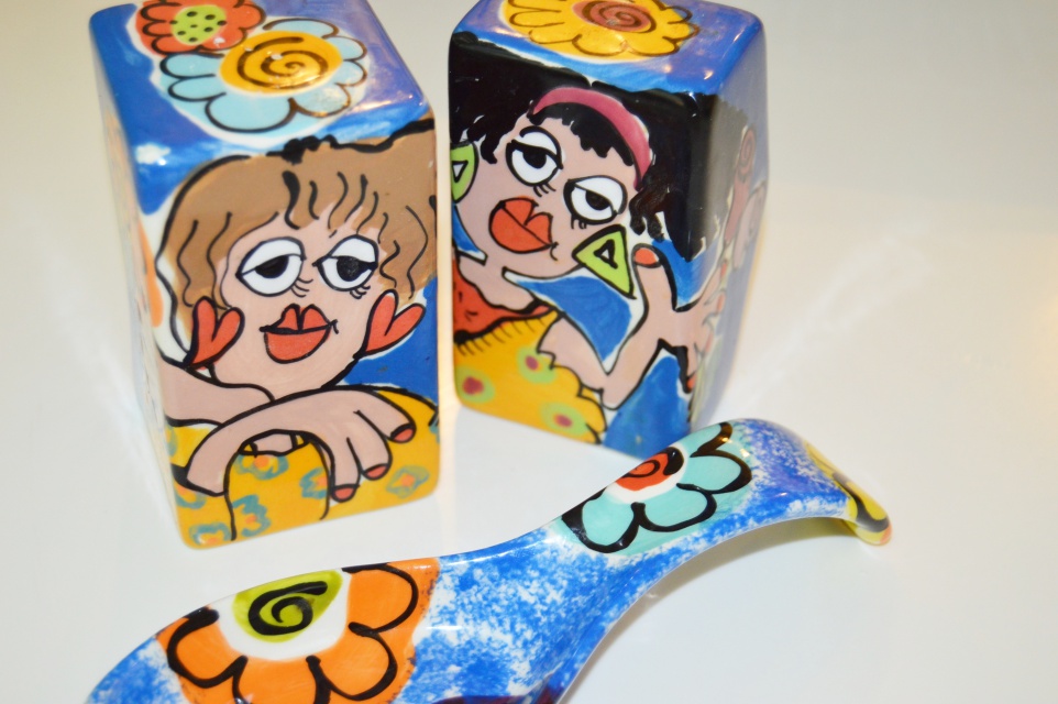 Hand Painted Serving Pieces by Berryware, Ganz and More