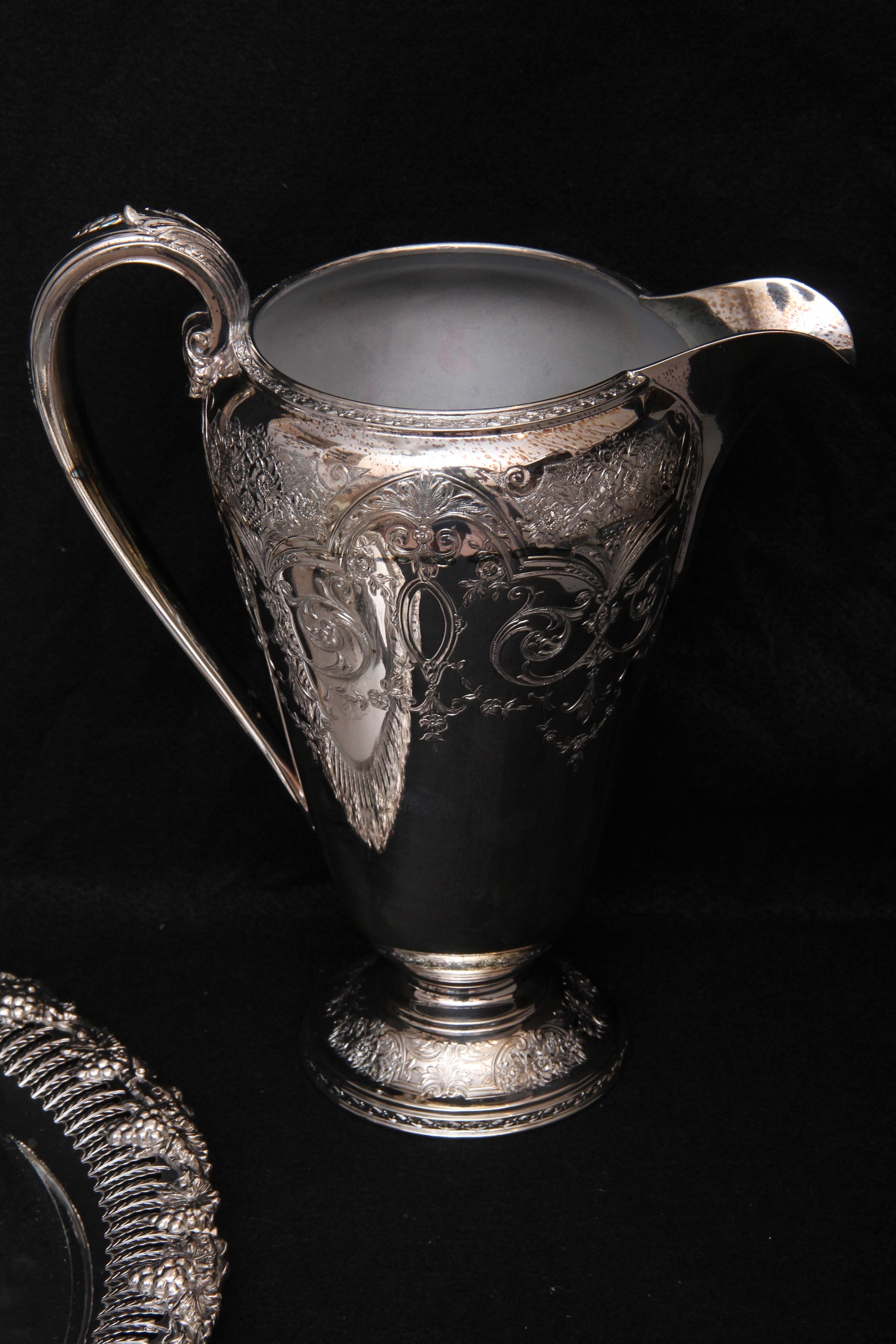 Wilcox International Silver Plate Tea Service Set