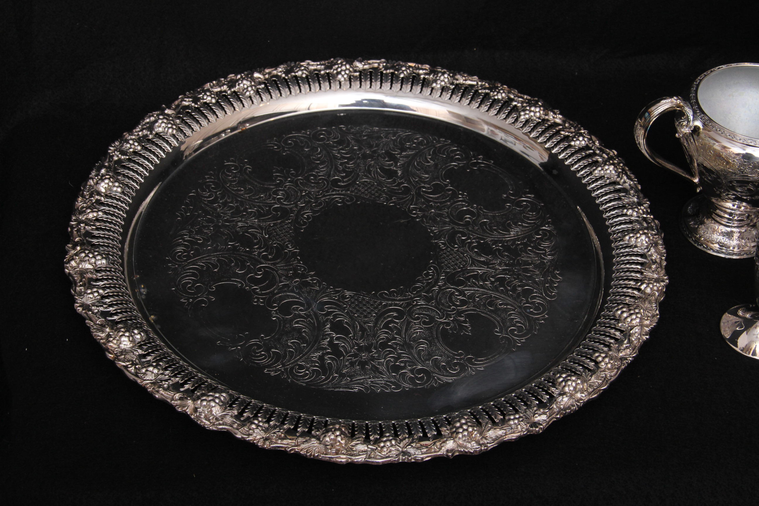 Wilcox International Silver Plate Tea Service Set