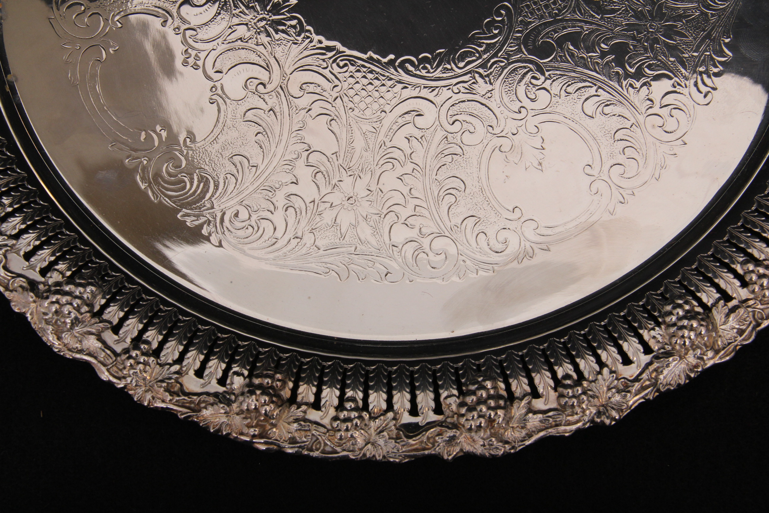 Wilcox International Silver Plate Tea Service Set