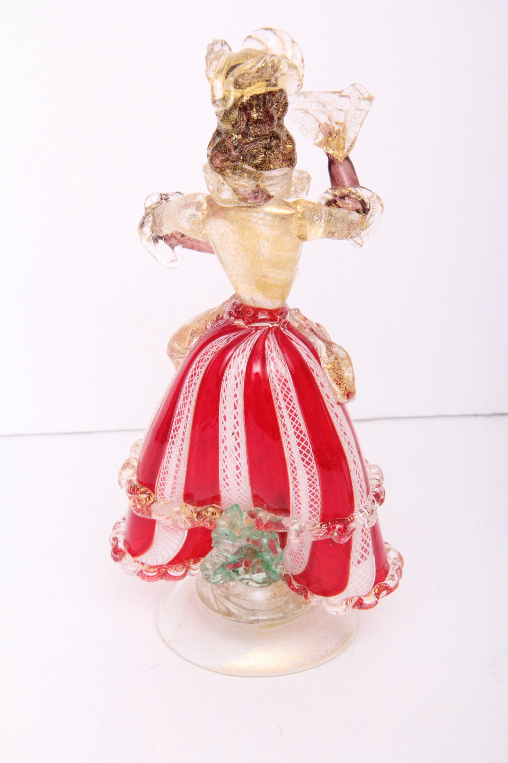 Pair of Hand Blown Art Glass Figurines