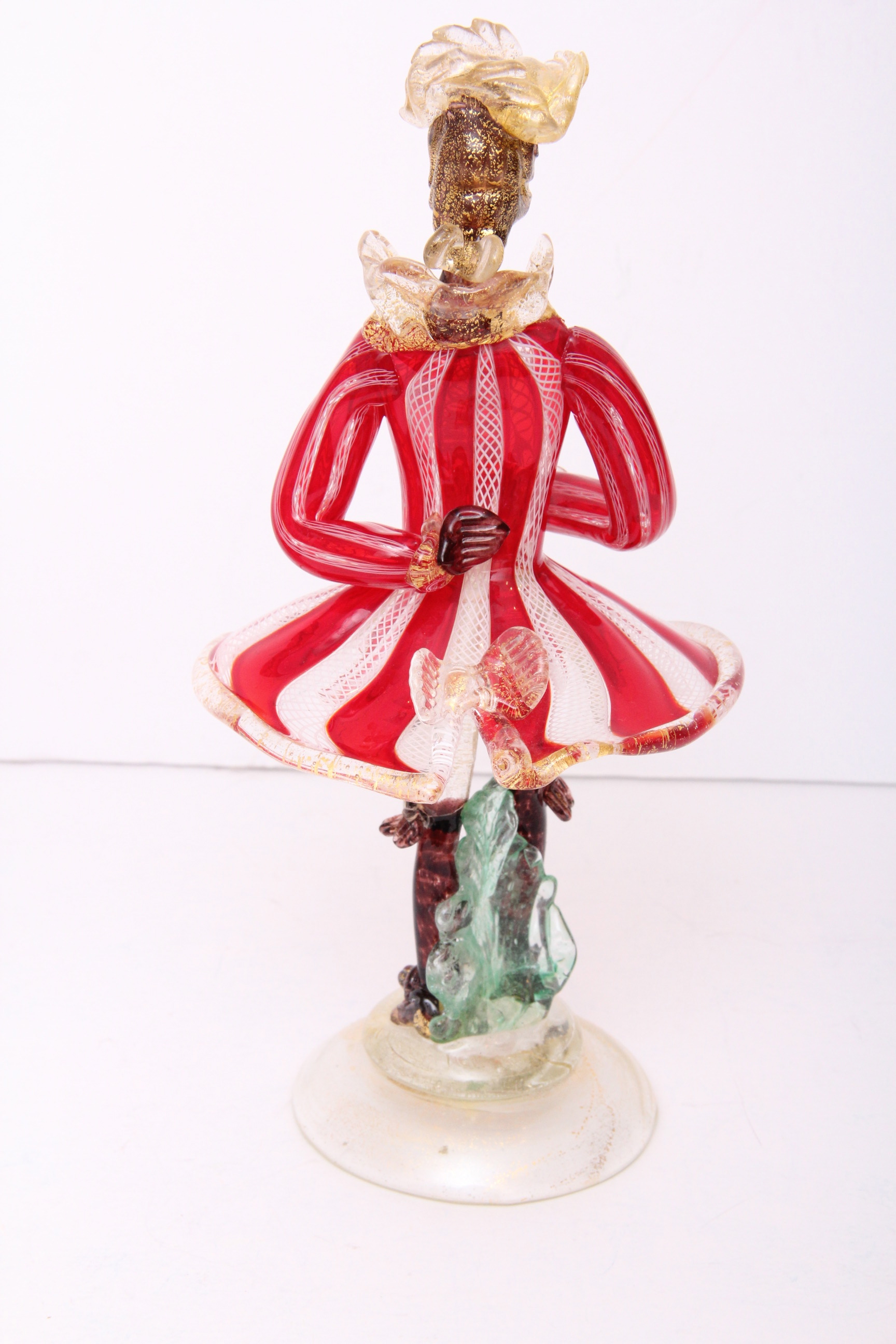 Pair of Hand Blown Art Glass Figurines