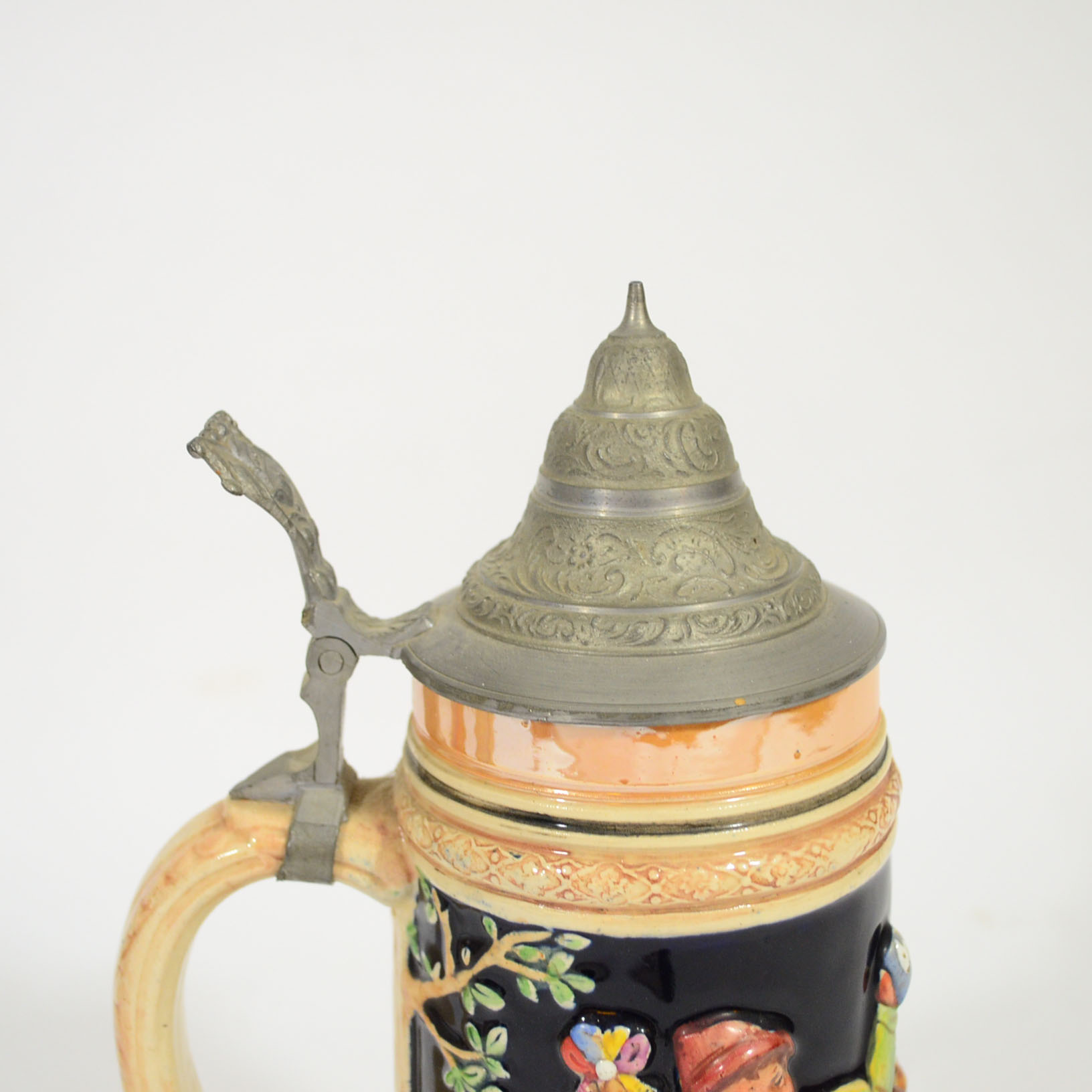 Trio of German Ceramic Beer Steins