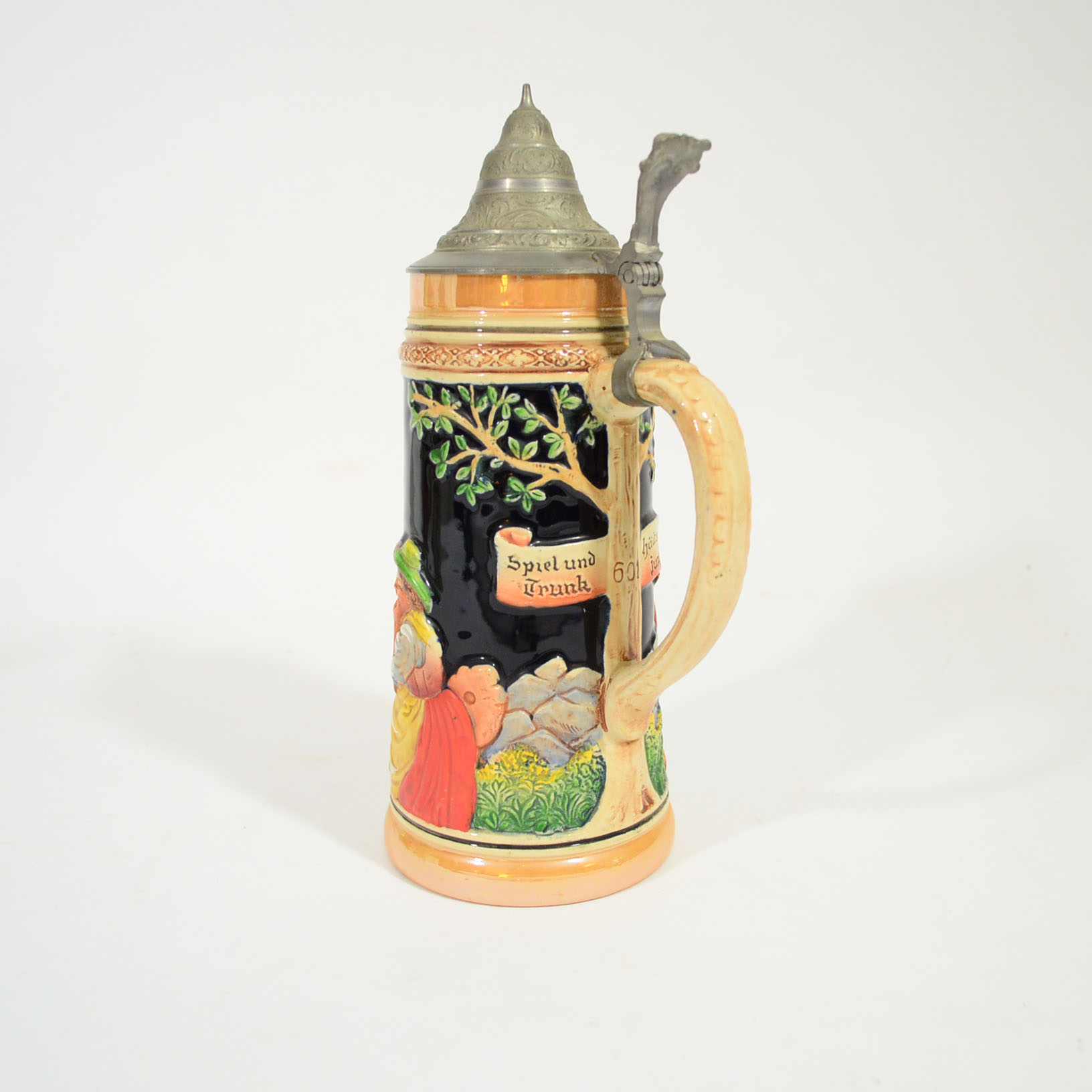 Trio of German Ceramic Beer Steins