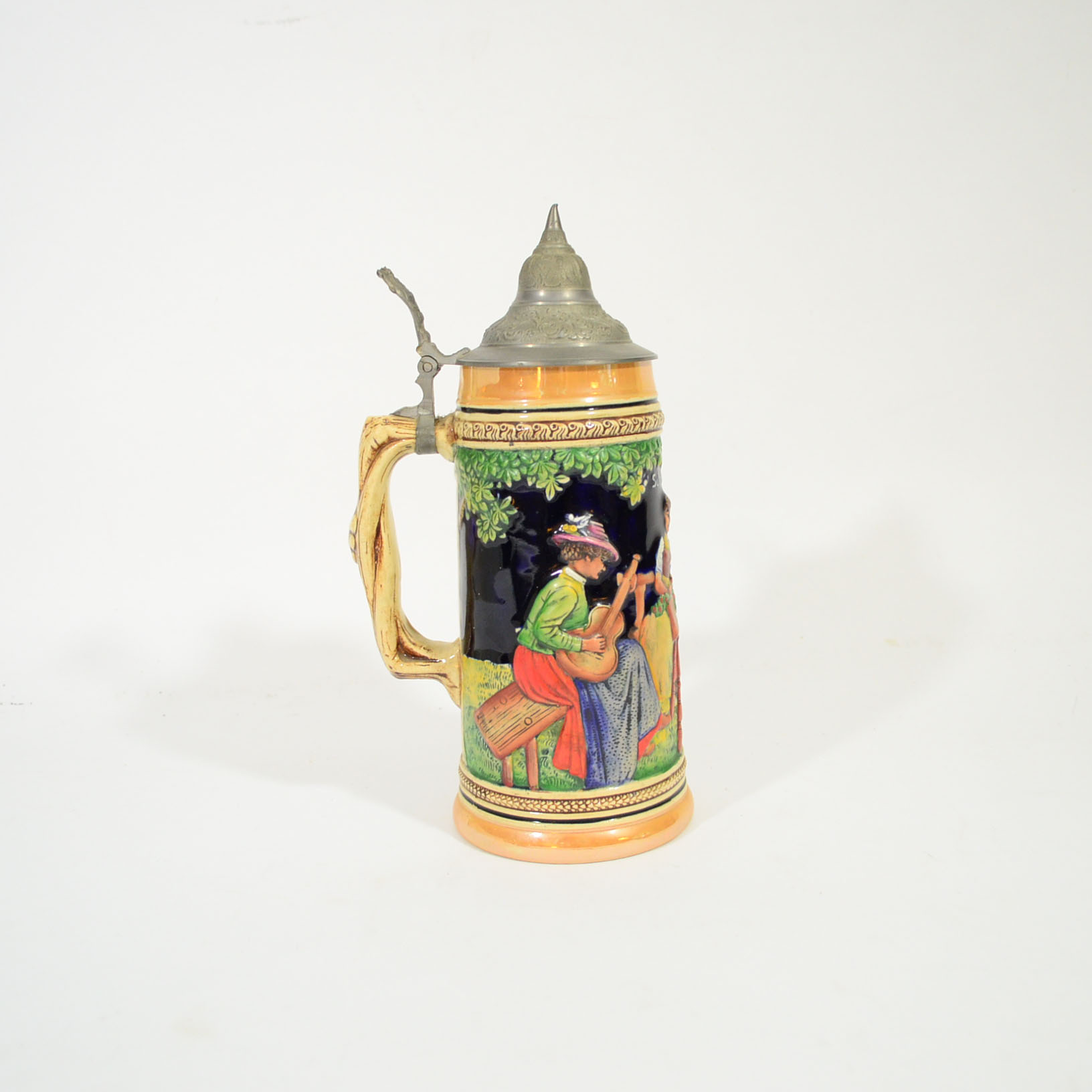 Trio of German Ceramic Beer Steins