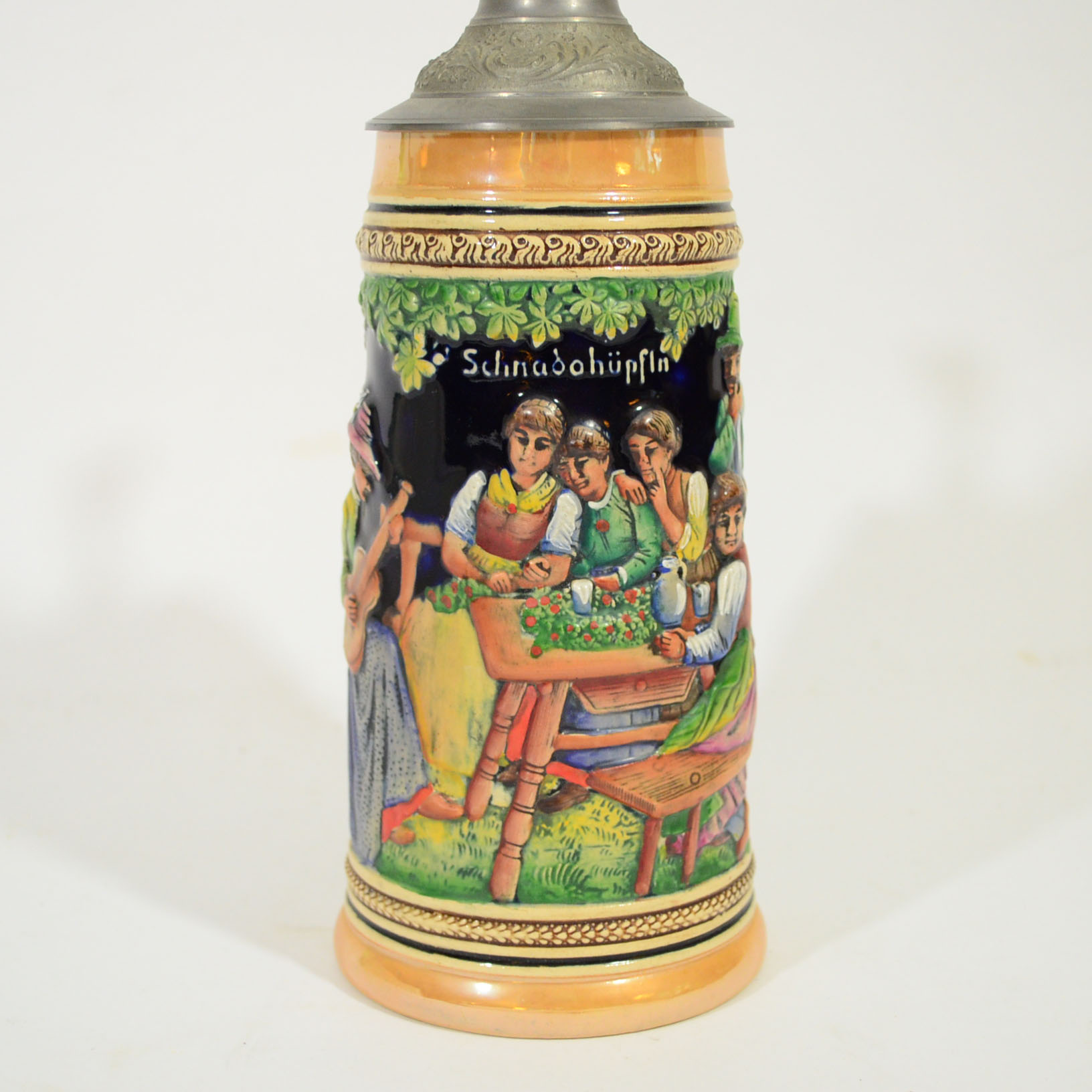 Trio of German Ceramic Beer Steins