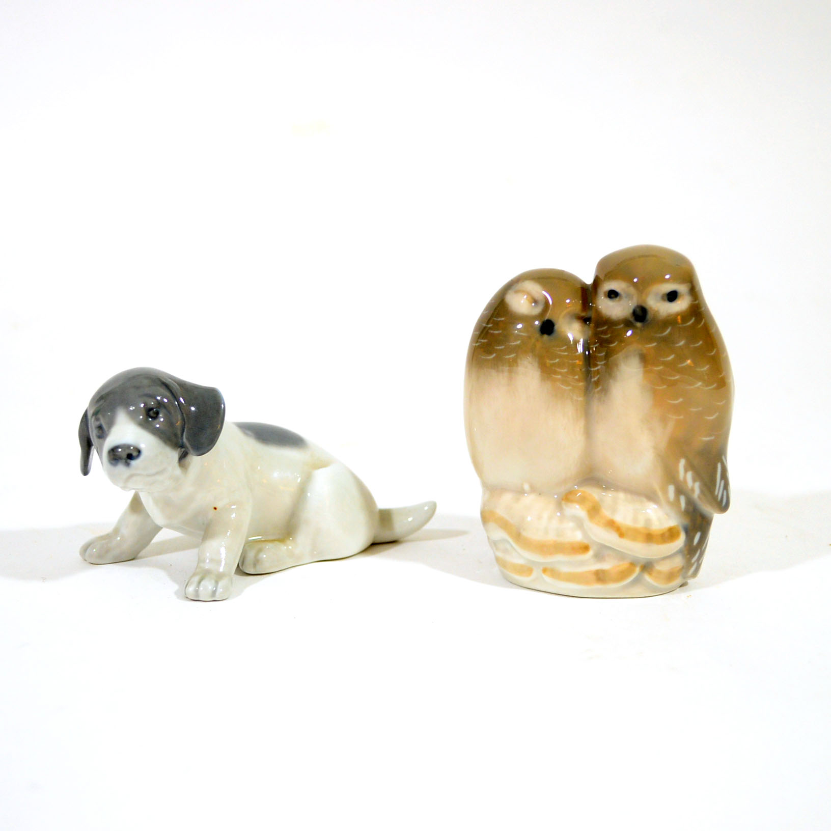 Pair of Royal Copenhagen Figurines