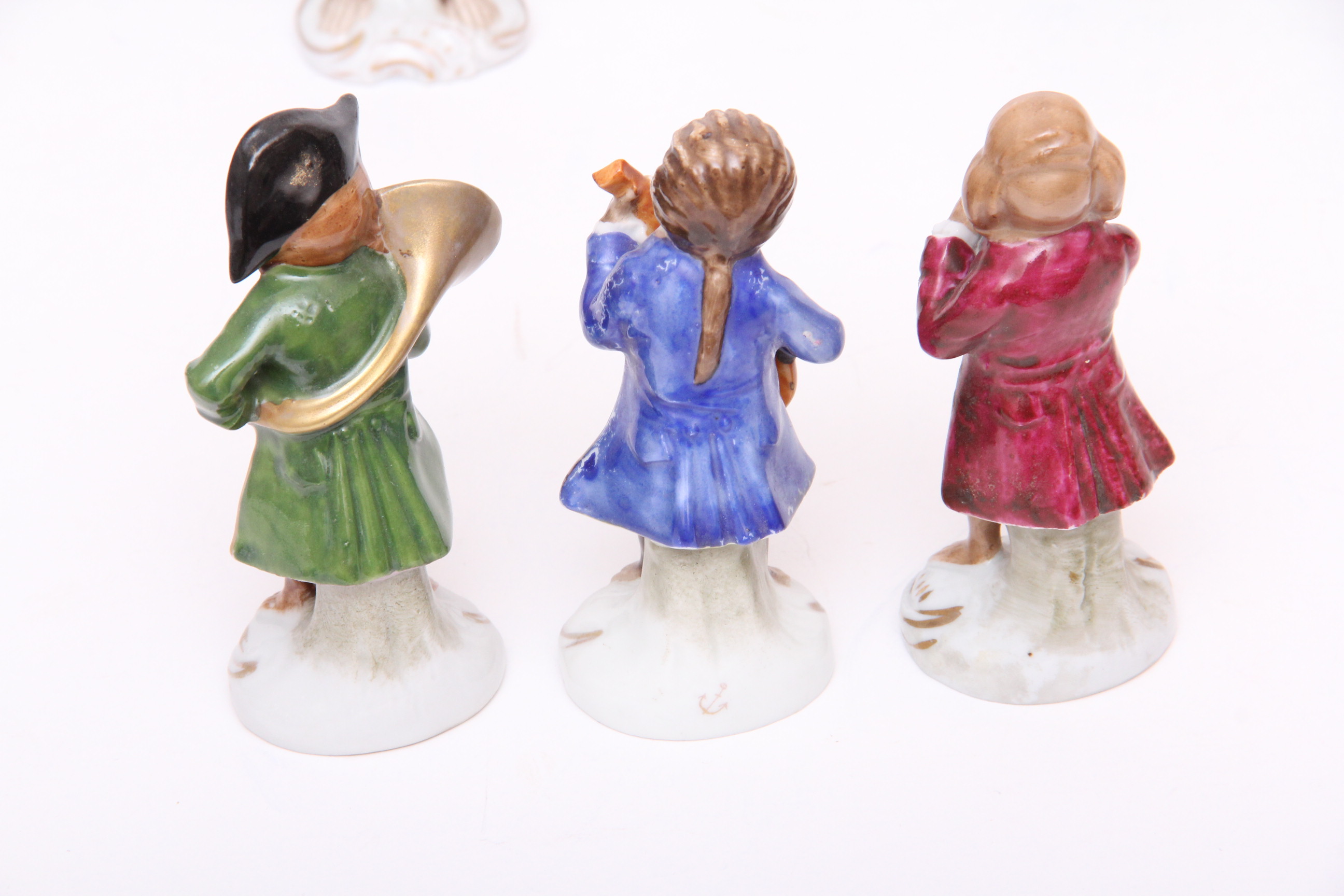 Voight Sitzendorf Twelve Piece Monkey Band