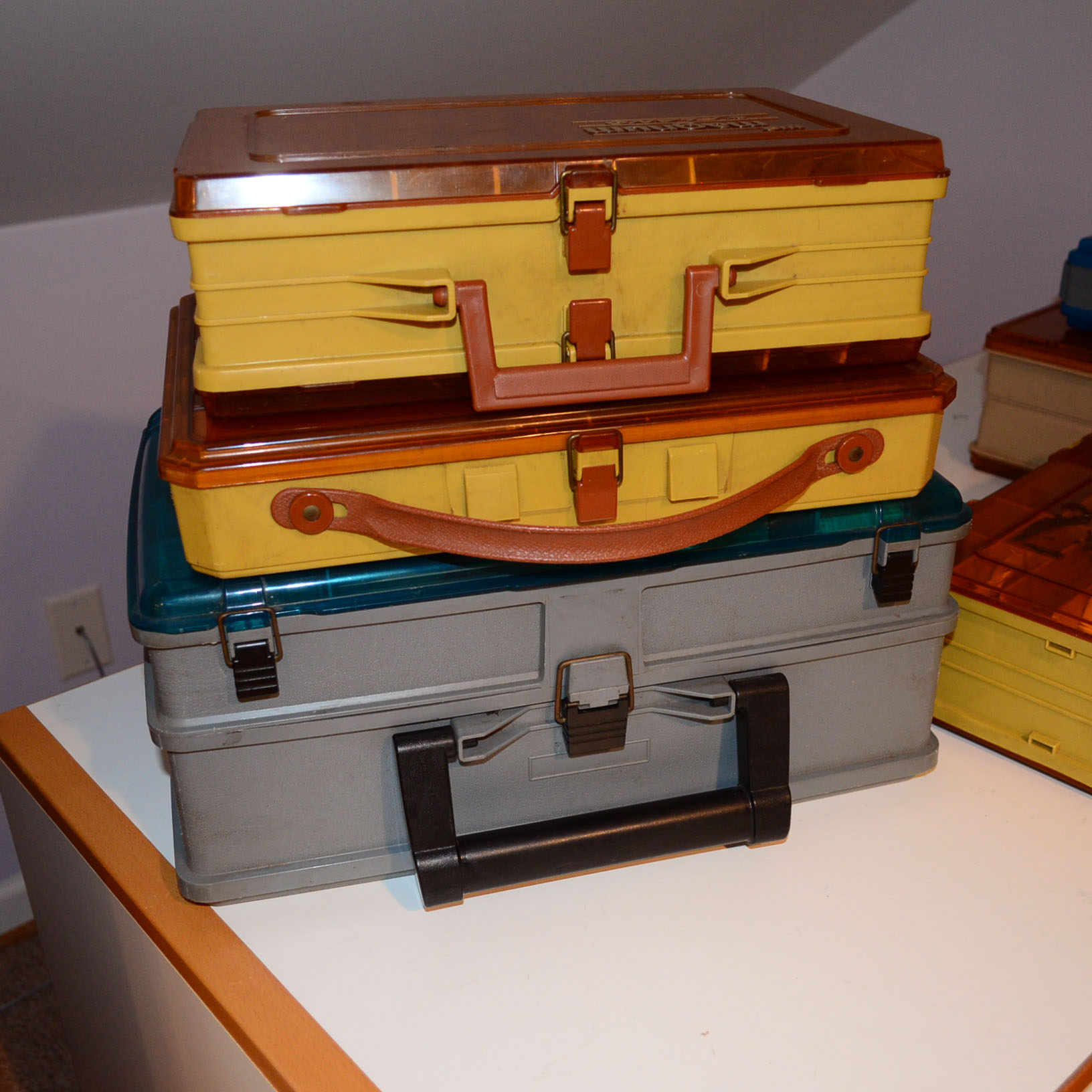 Collection of Tackle Boxes