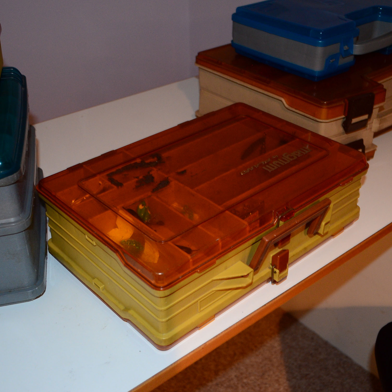 Collection of Tackle Boxes