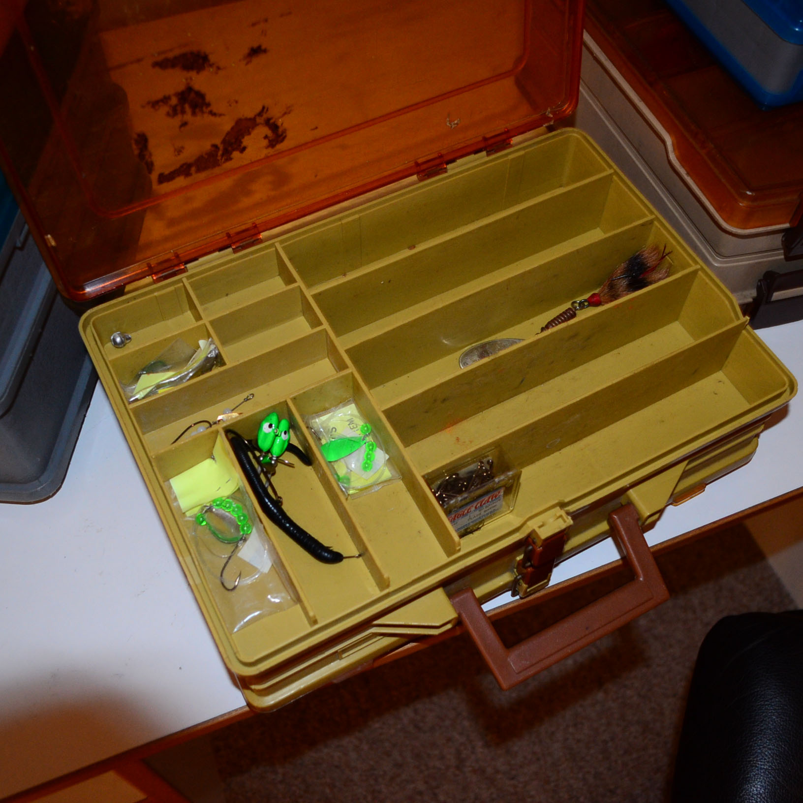 Collection of Tackle Boxes