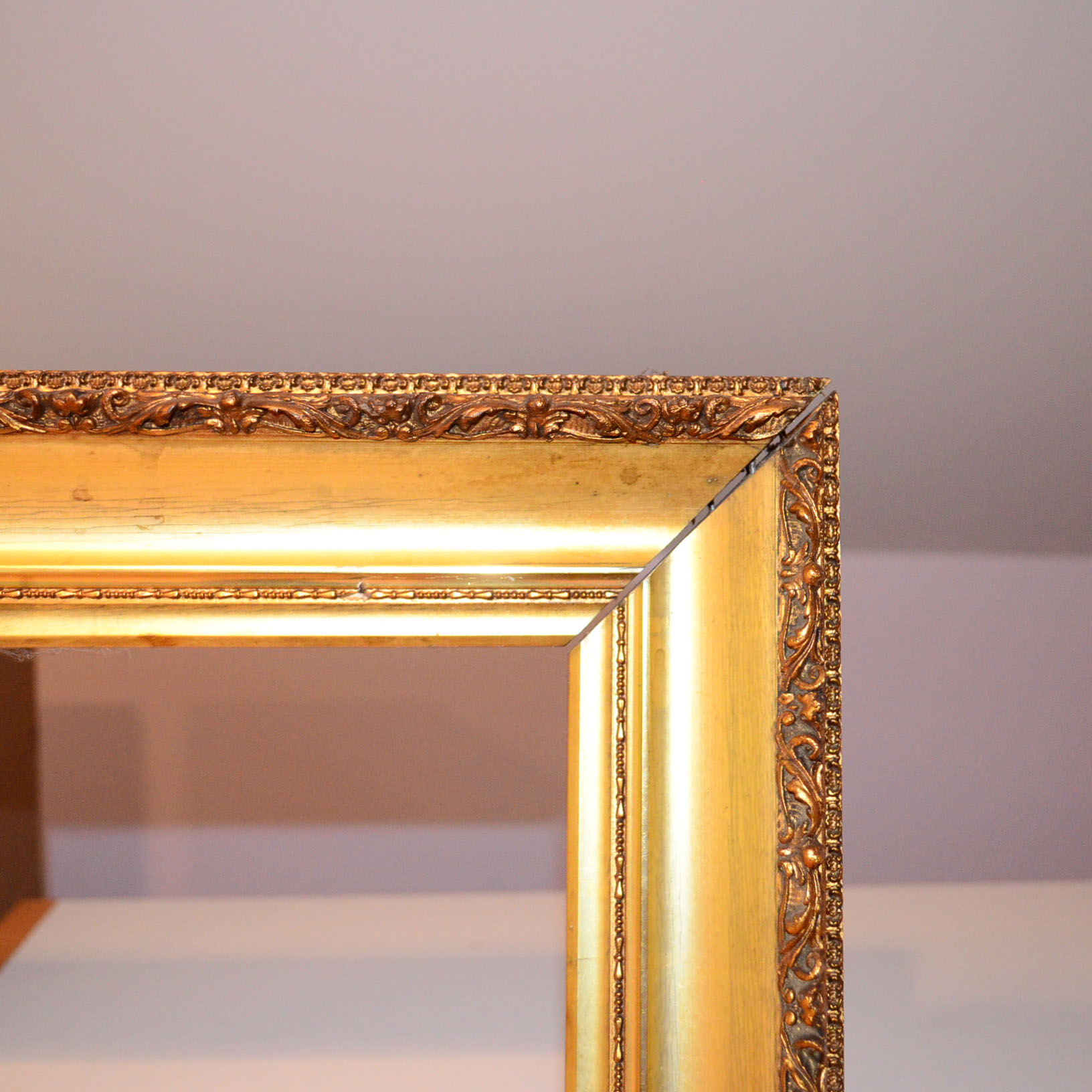 Gold Tone Traditional Frame