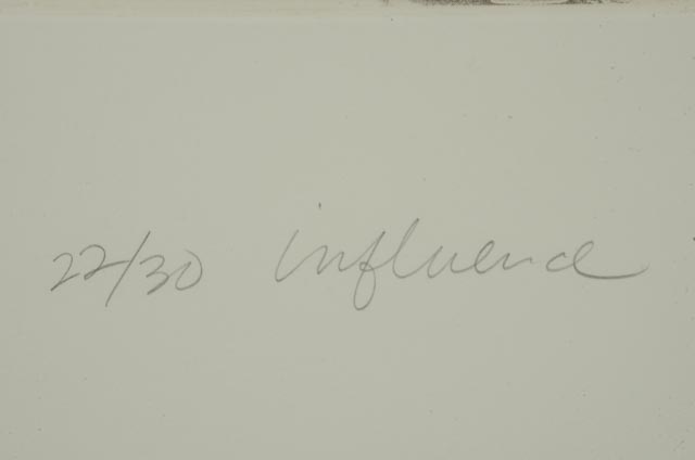 David Kelso Signed Vintage Aquatint