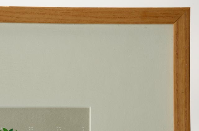 Judith Shahn Original LE Serigraph "Interior with Green Leaves"