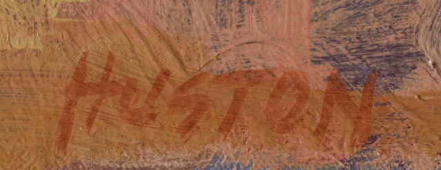 Roland Huston Original Oil on Canvas Landscape