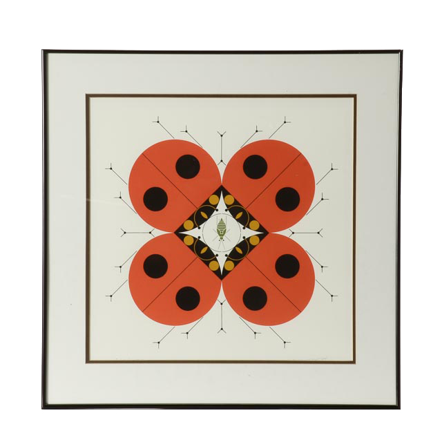 Charley Harper Signed Limited Edition Serigraph "Last Aphid"