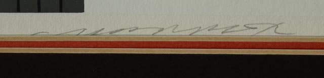 Charley Harper Signed Limited Edition Serigraph "Crawling Tall"