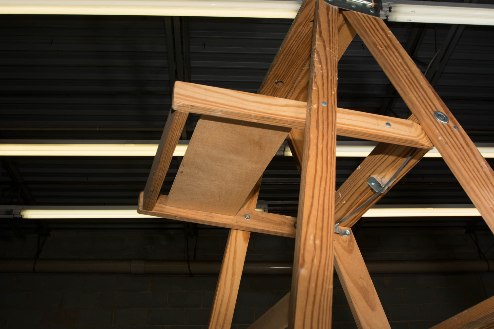 Wooden Warner 8 Foot Ladder