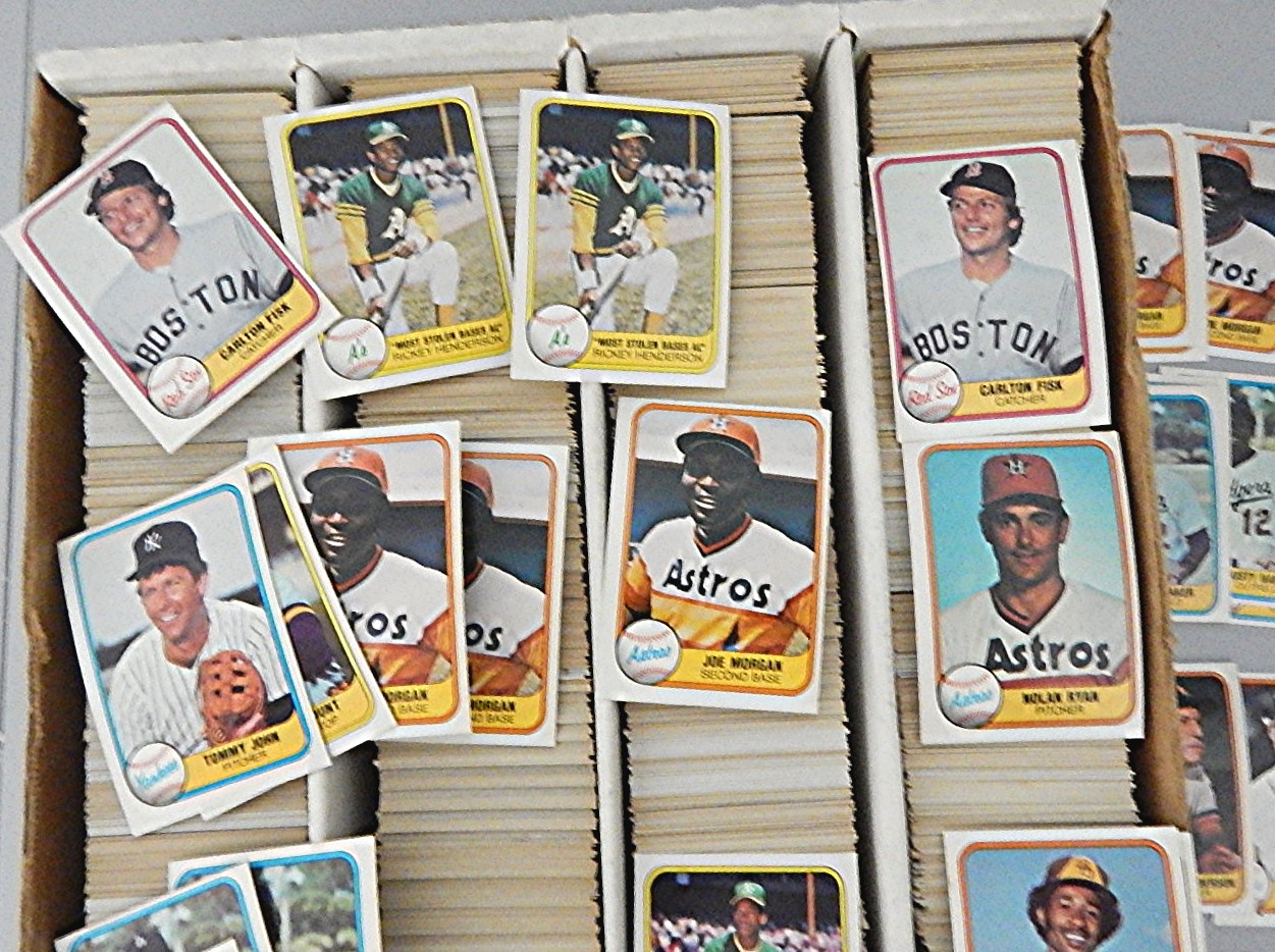 1981 Fleer Card Lot - Appx. 3,000 Cards