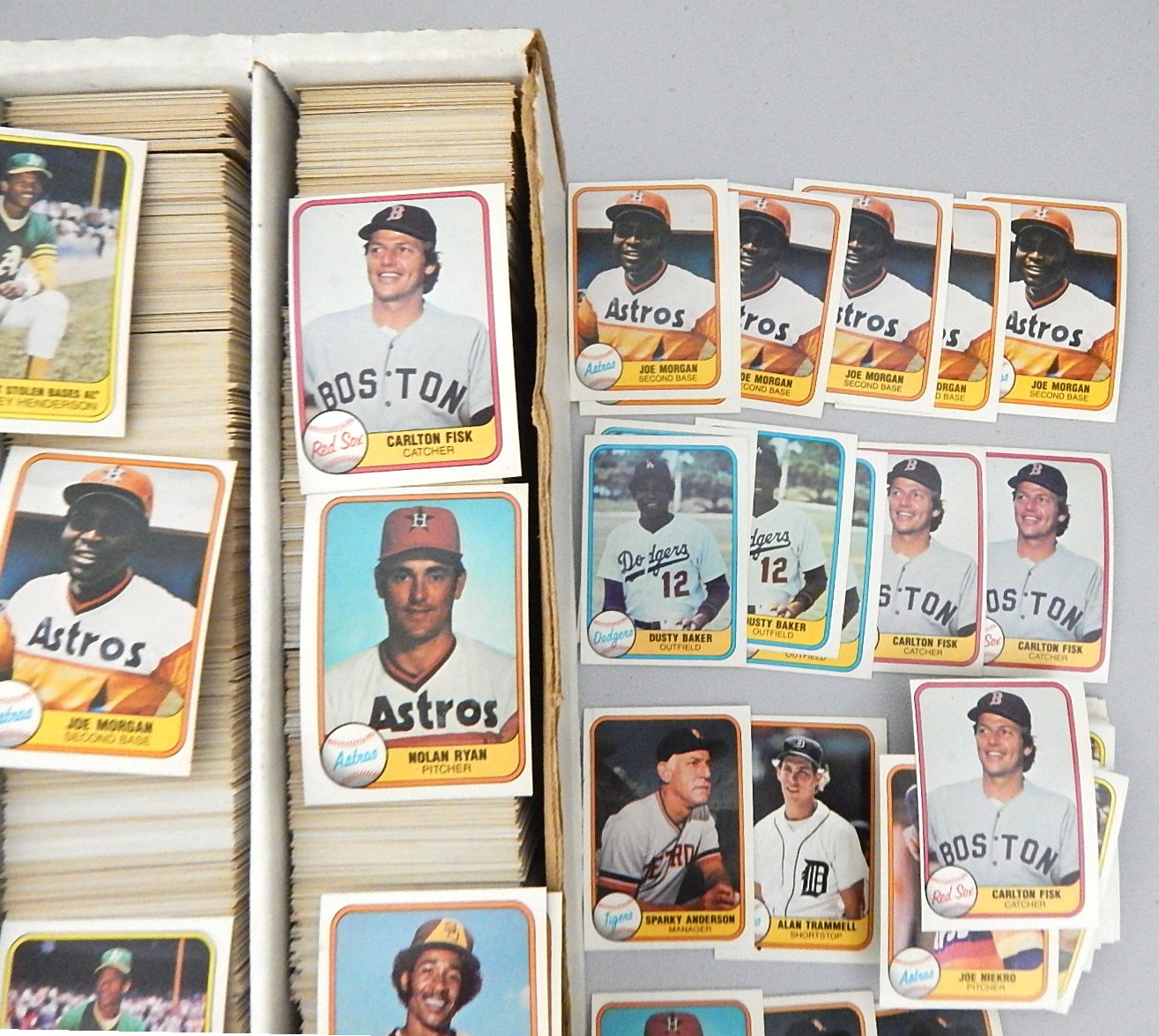1981 Fleer Card Lot - Appx. 3,000 Cards