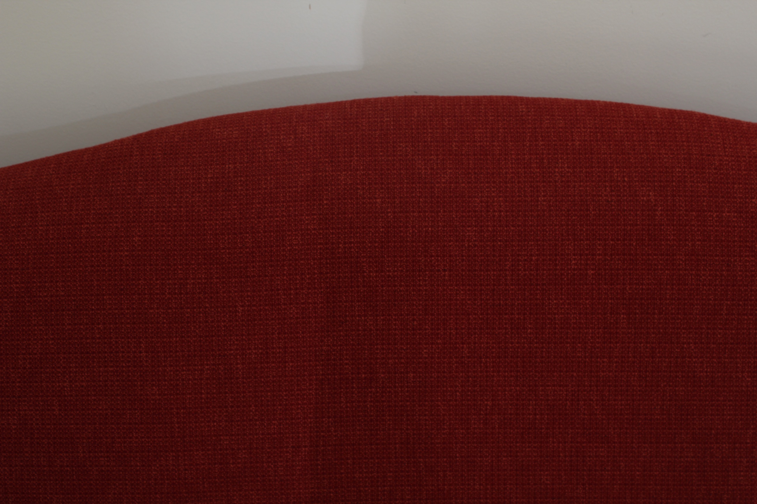 Red Camelback Sofa