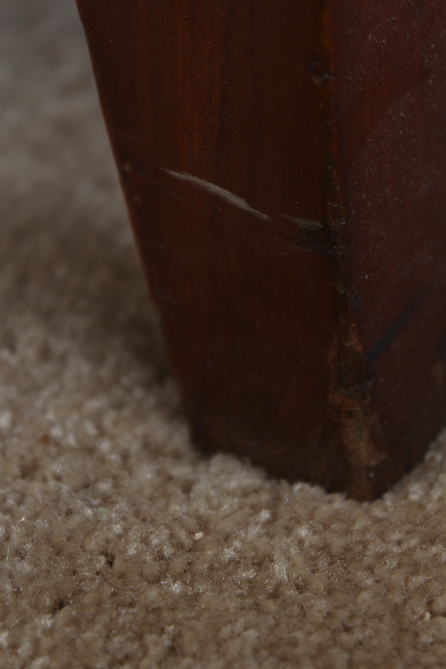 Hepplewhite Style Mahogany China Cabinet