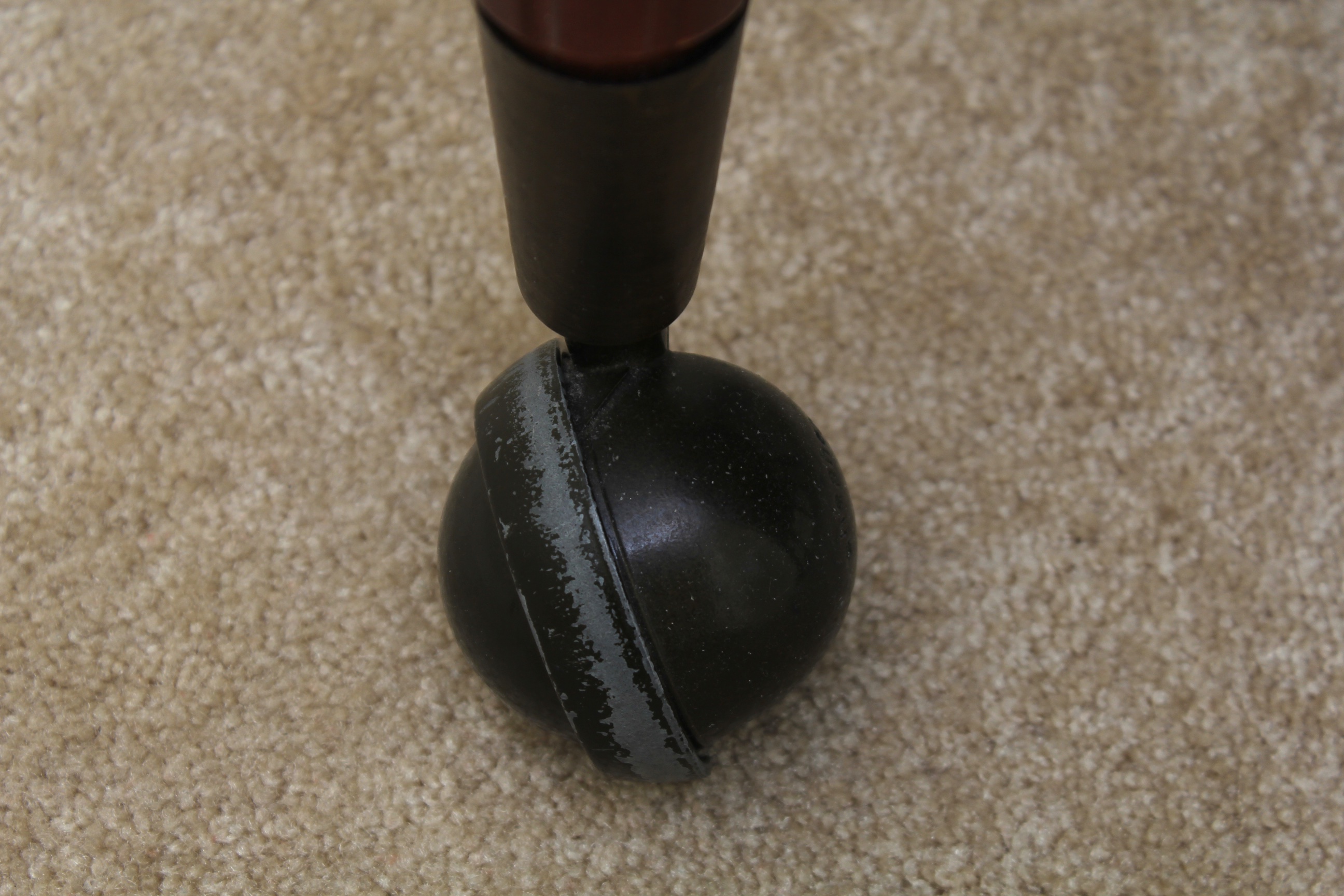 Side Chairs on Casters Pair