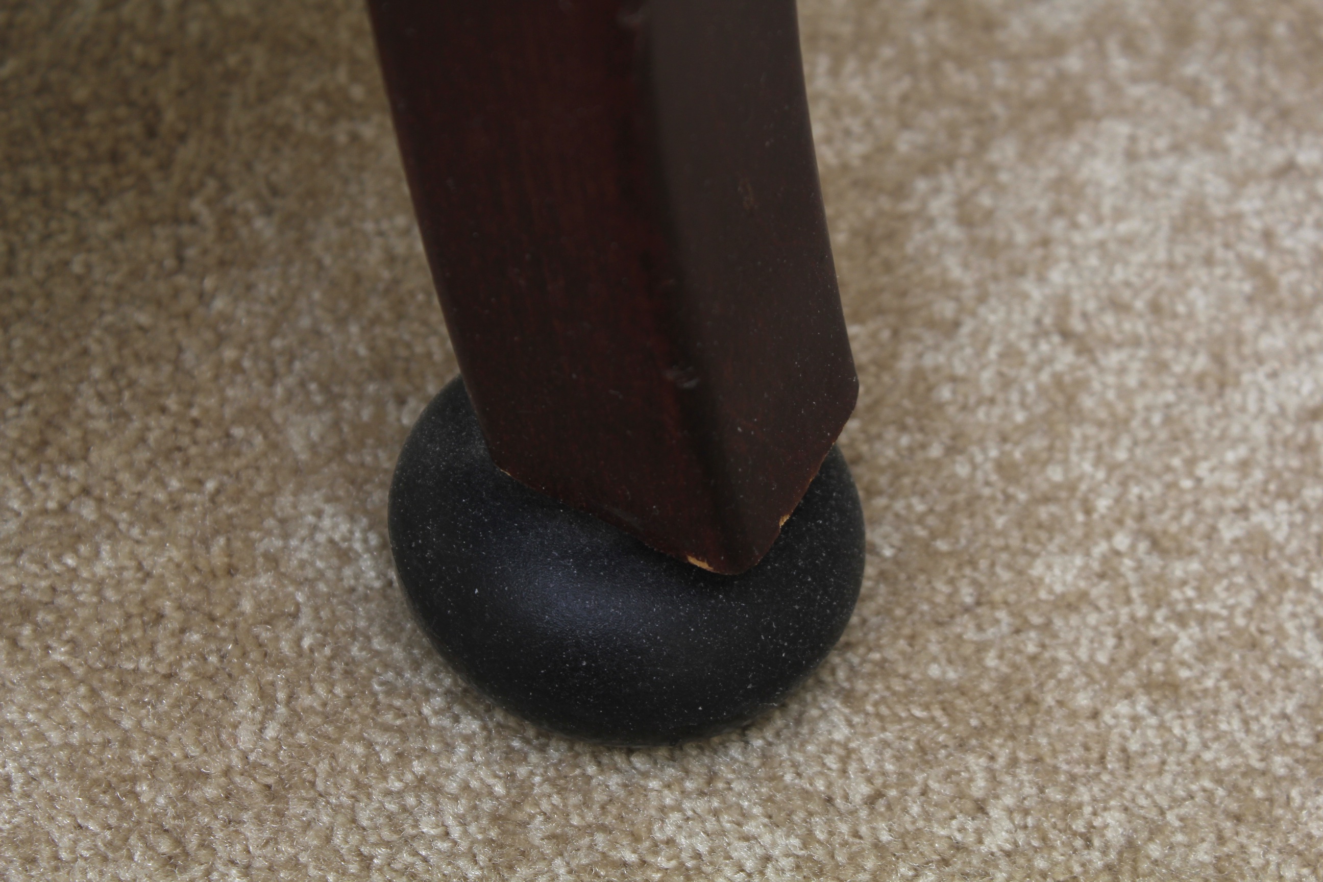 Side Chairs on Casters Pair