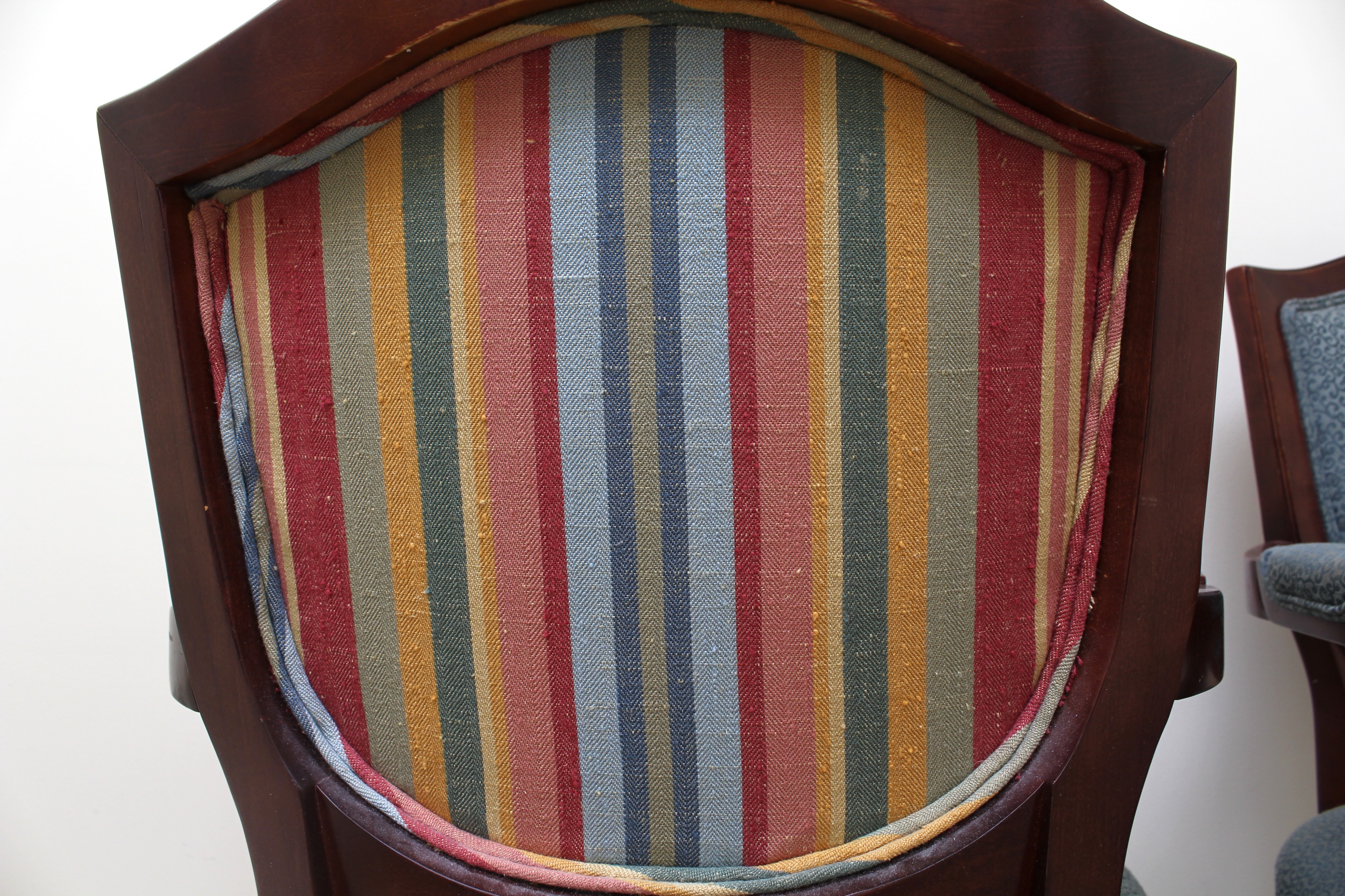 Side Chairs on Casters Pair