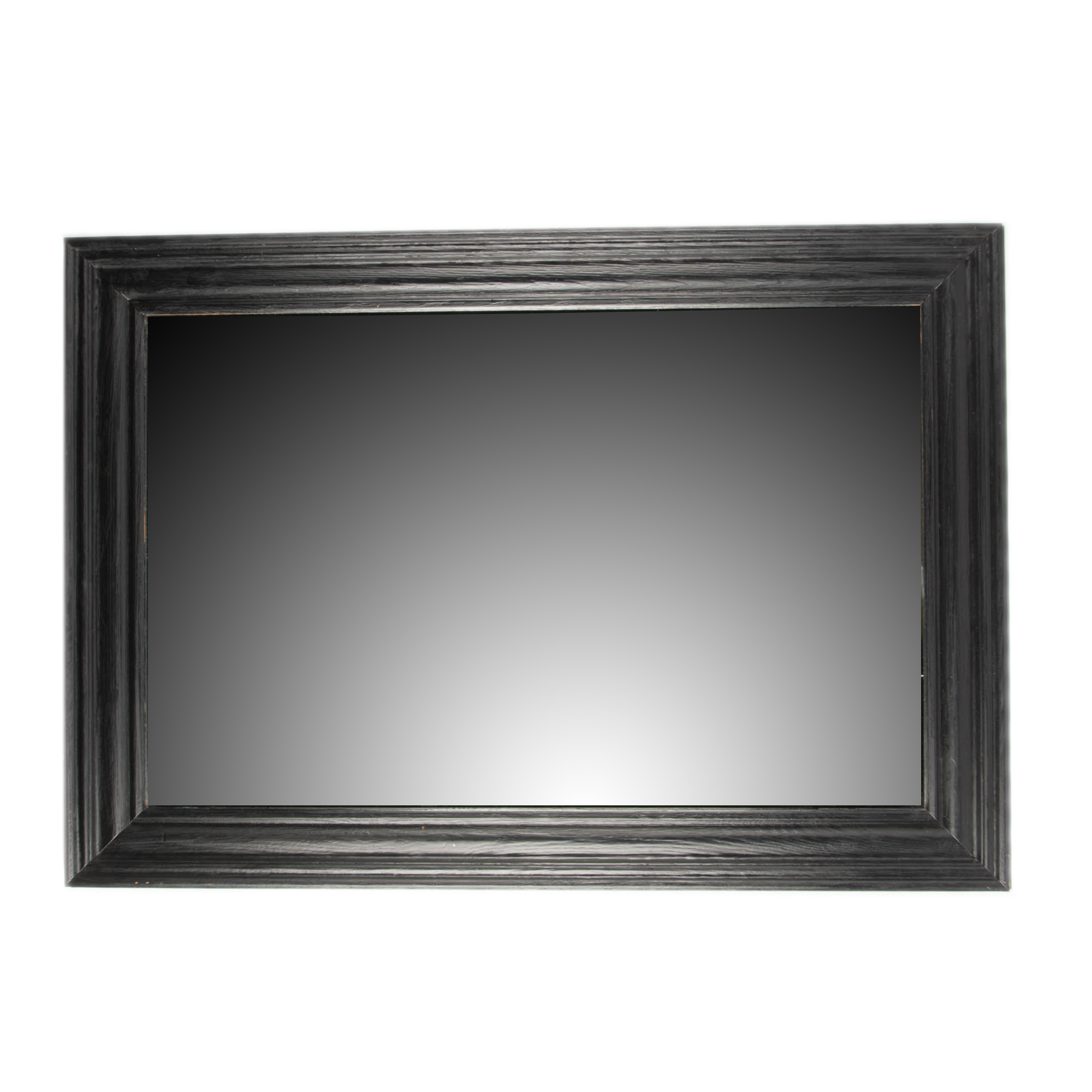 Wall Mirror with Black Frame