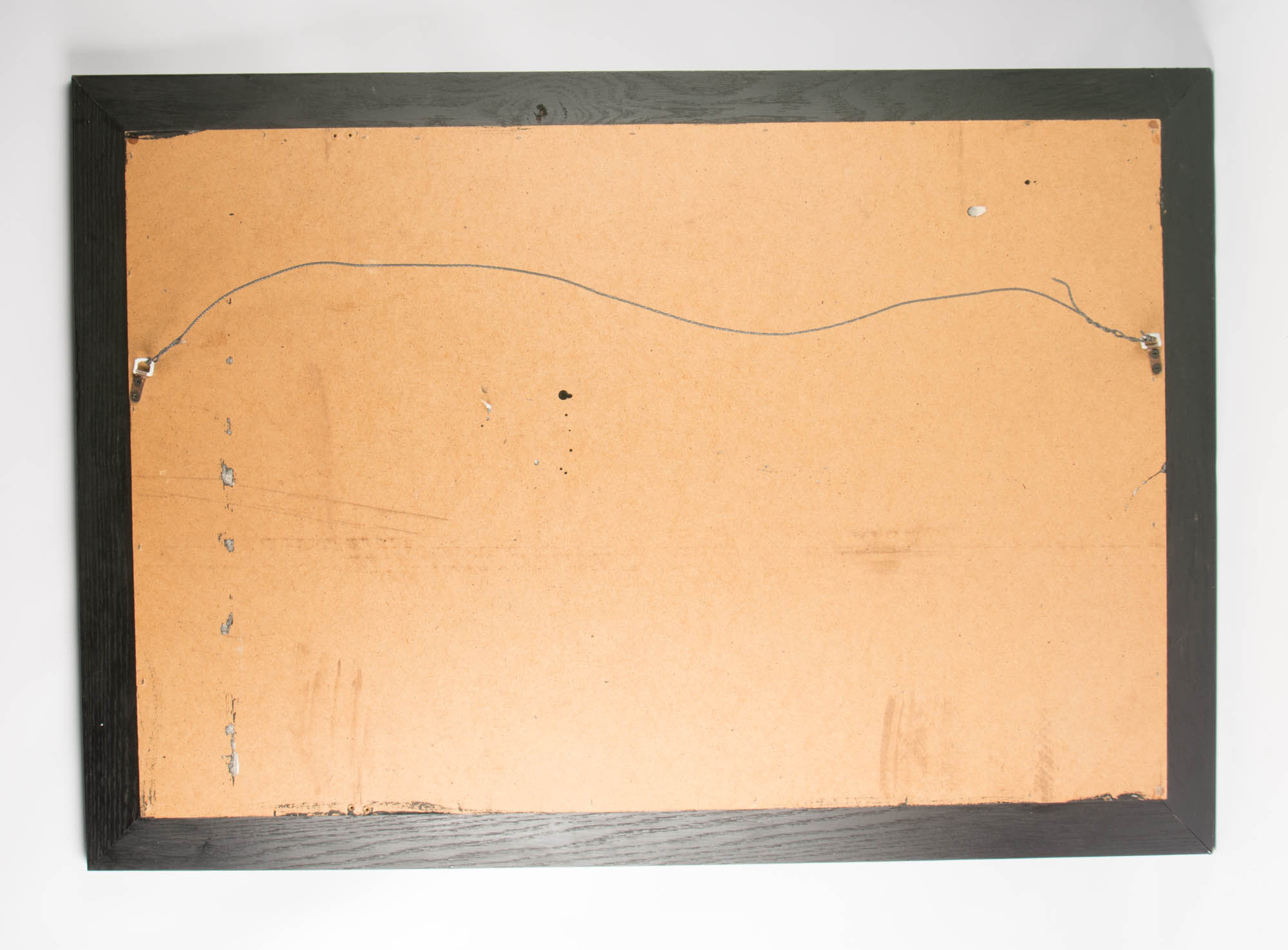 Wall Mirror with Black Frame