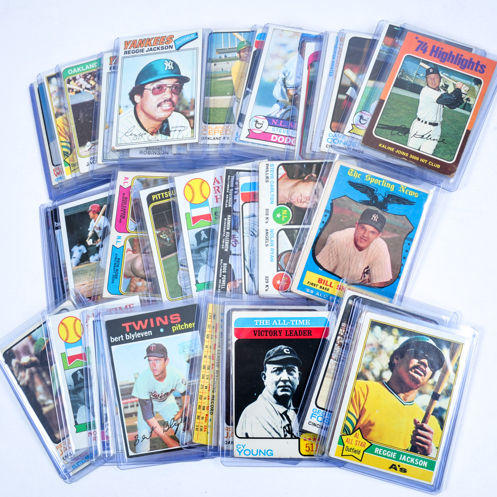 Vintage 1970s Baseball Cards