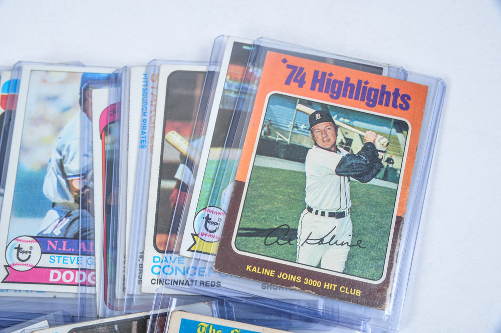 Vintage 1970s Baseball Cards