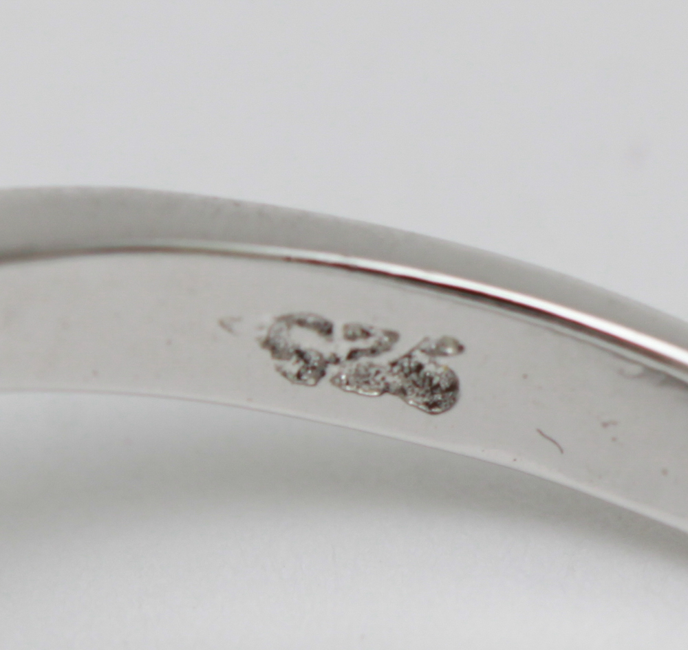 Sterling Silver Danbury Mint Princess Diana Ring