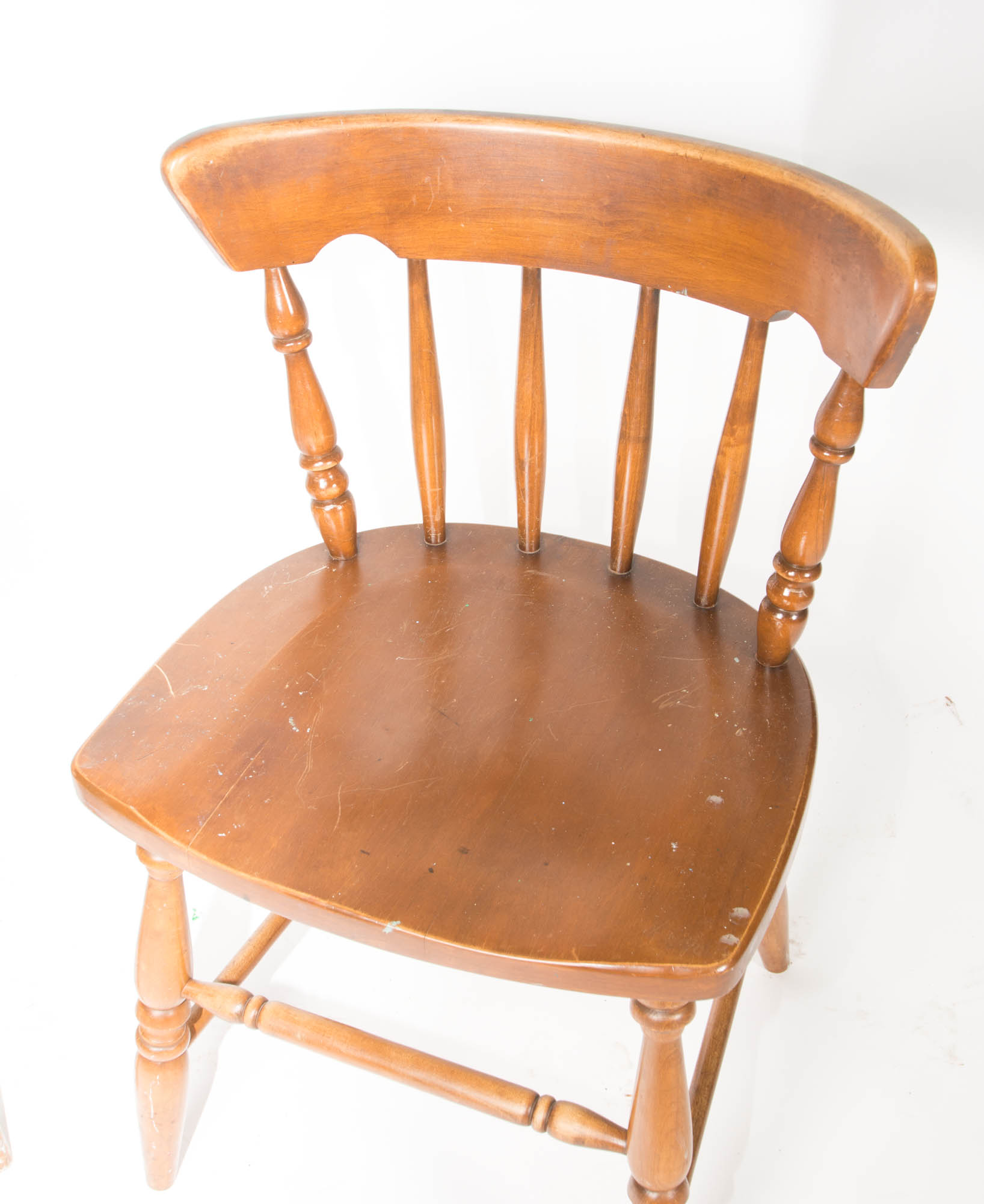 Pair of Early American Style Side Chairs