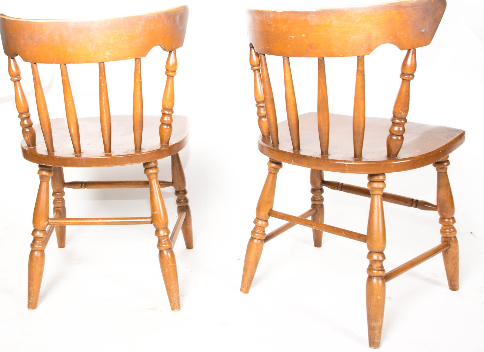 Pair of Early American Style Side Chairs