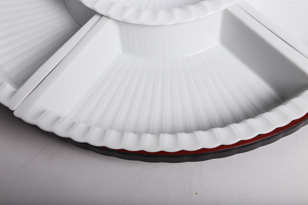 Horchow Lazy Susan Snack Tray