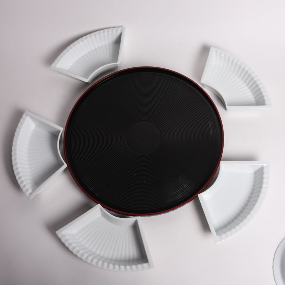 Horchow Lazy Susan Snack Tray