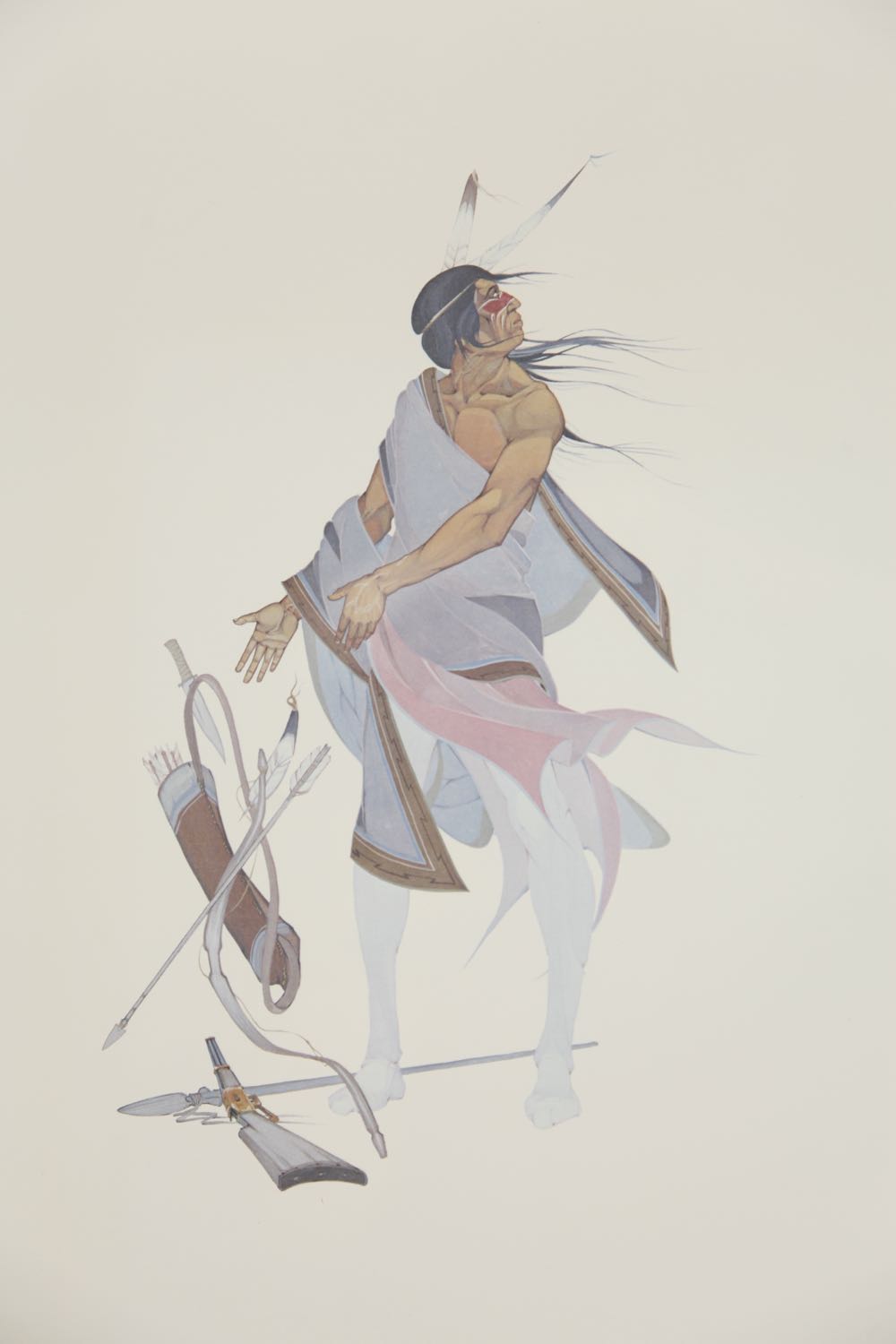 Jerome Tiger Limited Edition Print "Peace Offering"