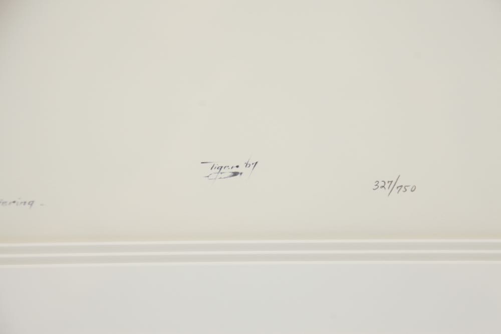 Jerome Tiger Limited Edition Print "Peace Offering"