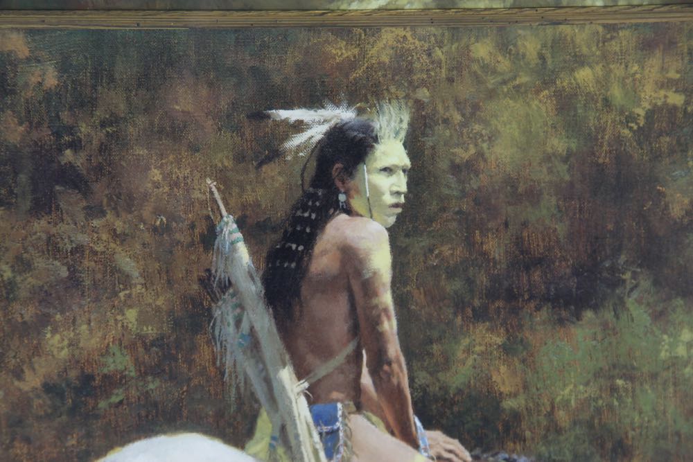 Howard Terpning Signed Limited Edition Print "Color of Sun"